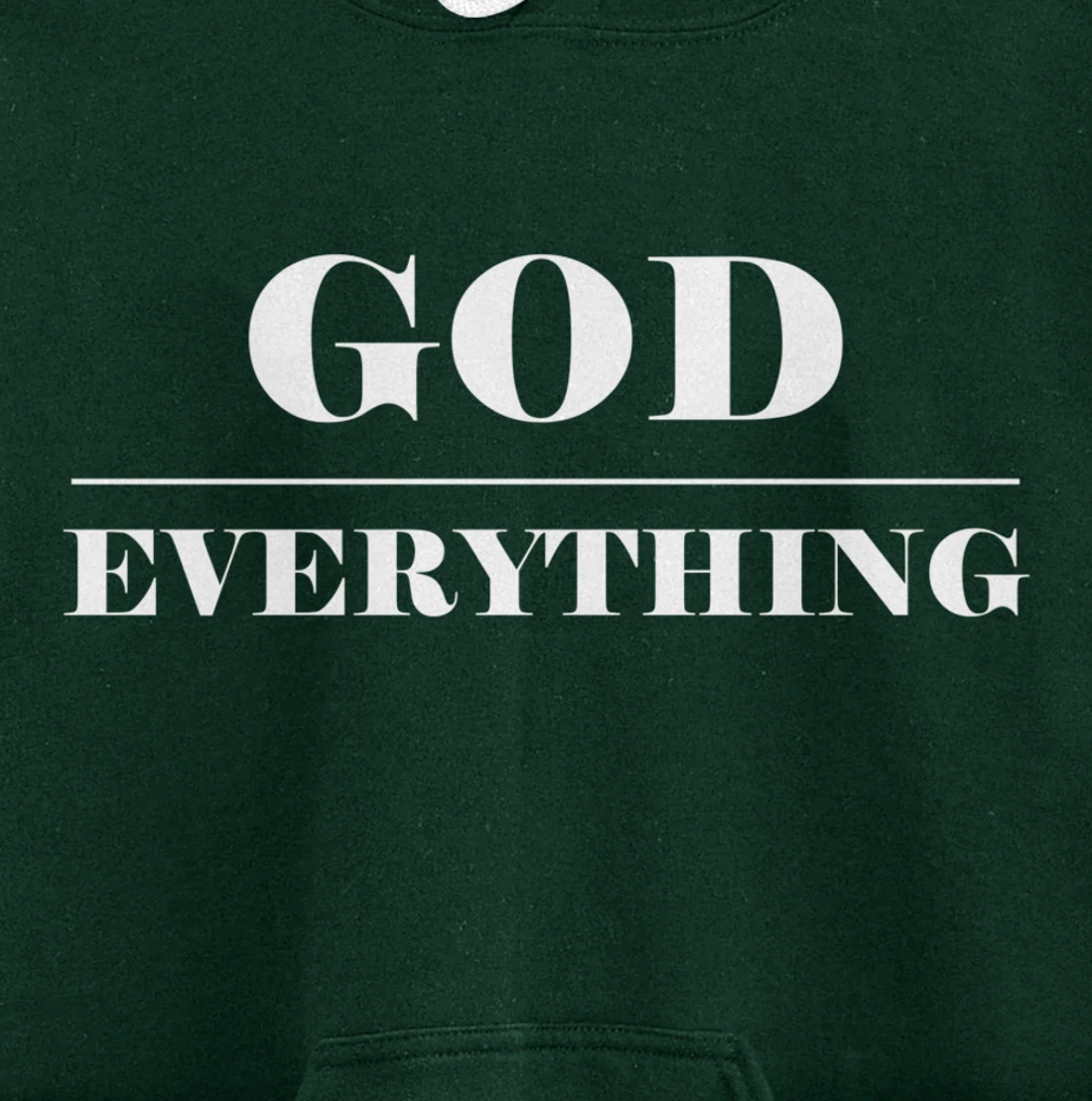 GOD over Everything Pullover Hoodie