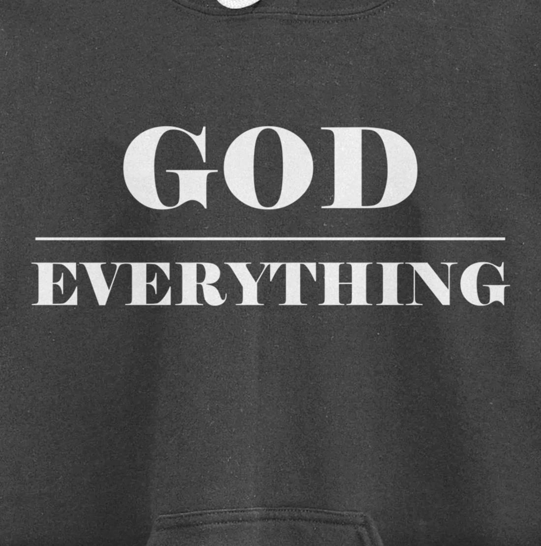 GOD over Everything Pullover Hoodie