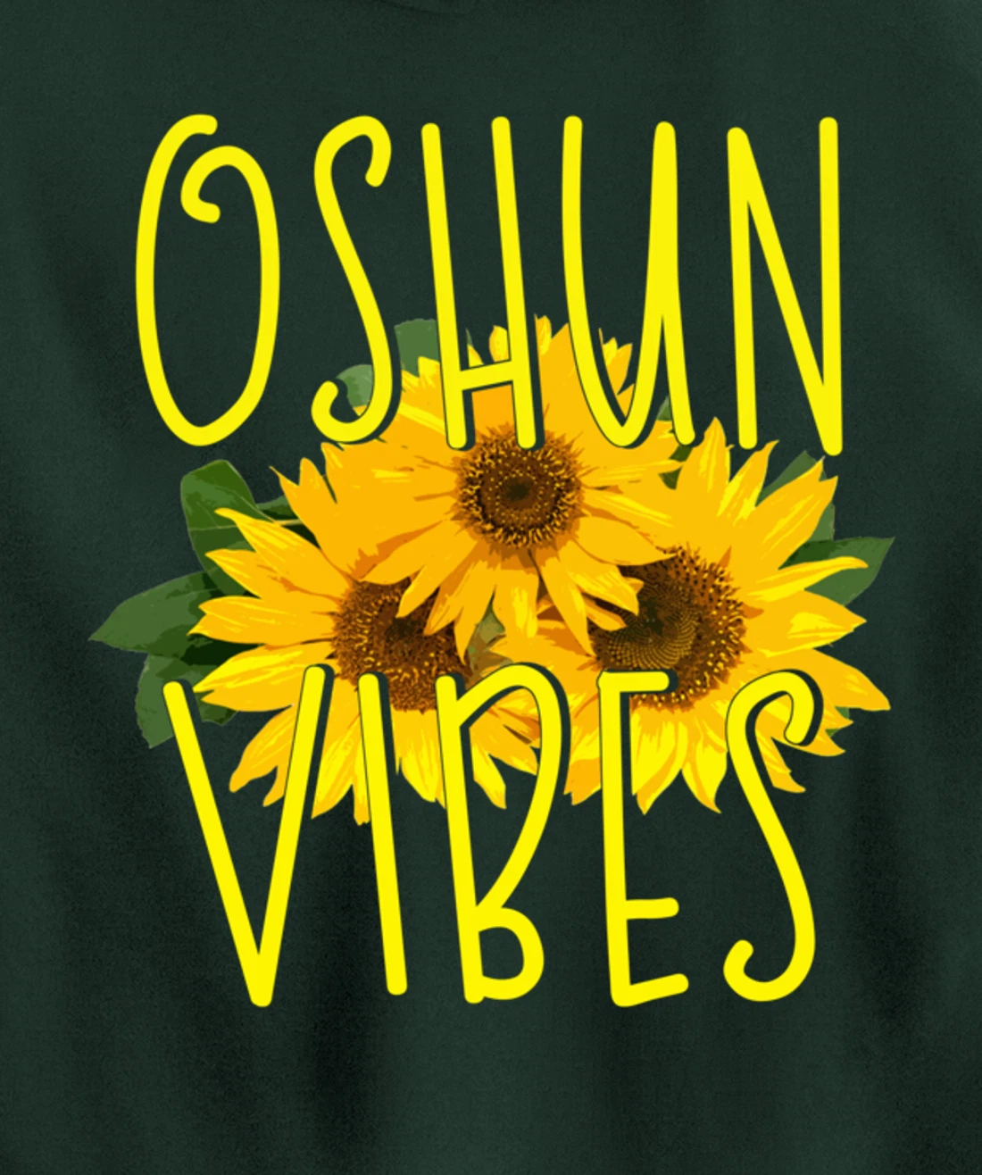Oshun Vibes Orishas Goddess Oxum Ifa Yoruba Religion Holiday Pullover Hoodie