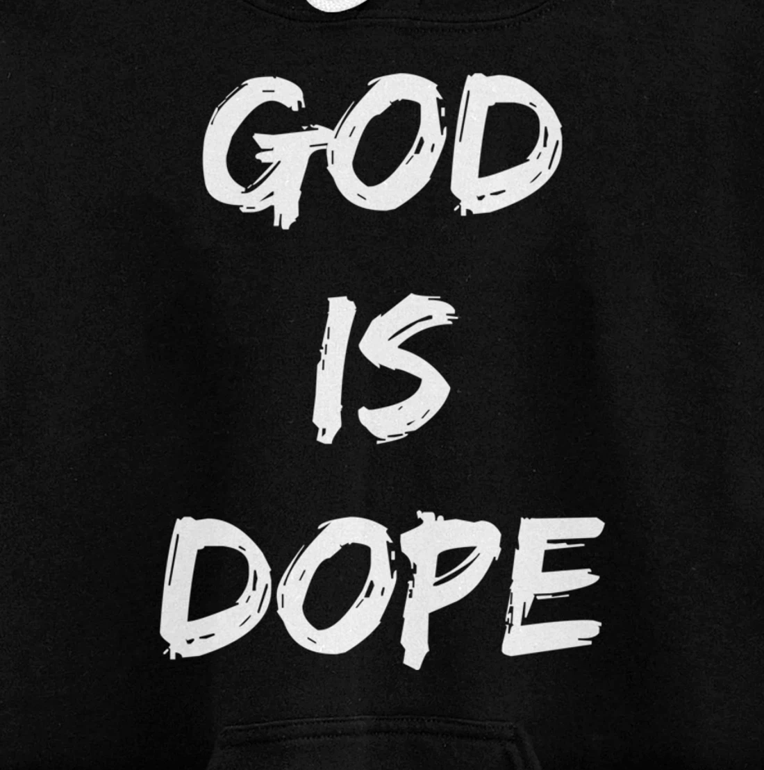 God is Dope Pullover Hoodie