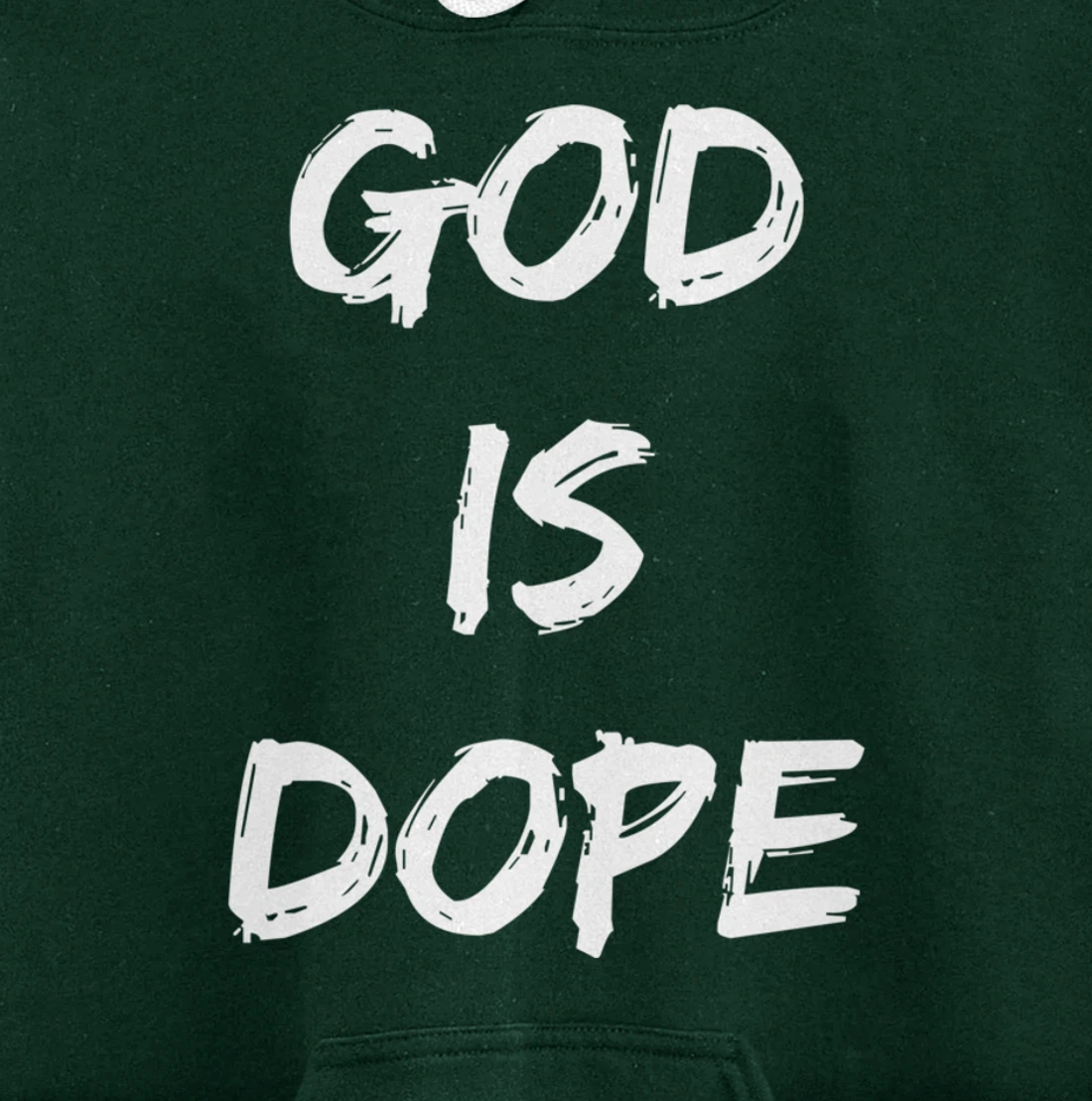 God is Dope Pullover Hoodie