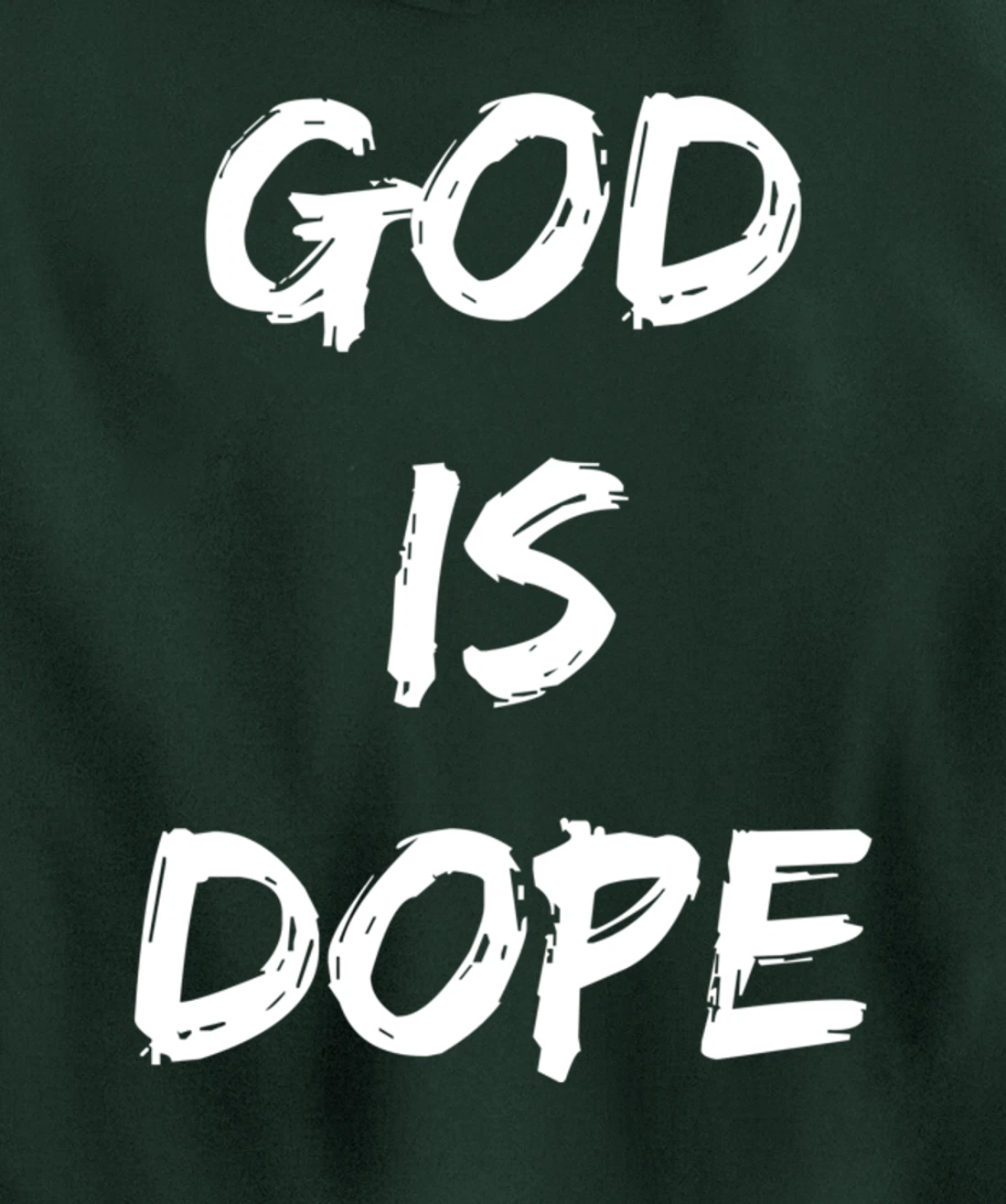 God is Dope Pullover Hoodie