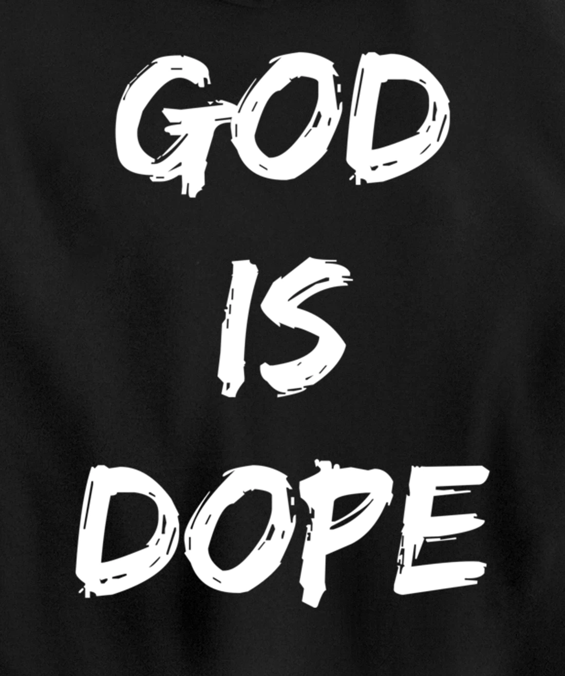 God is Dope Pullover Hoodie