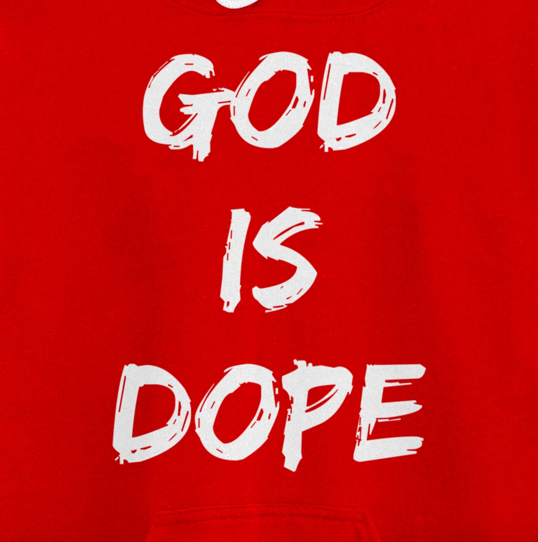 God is Dope Pullover Hoodie