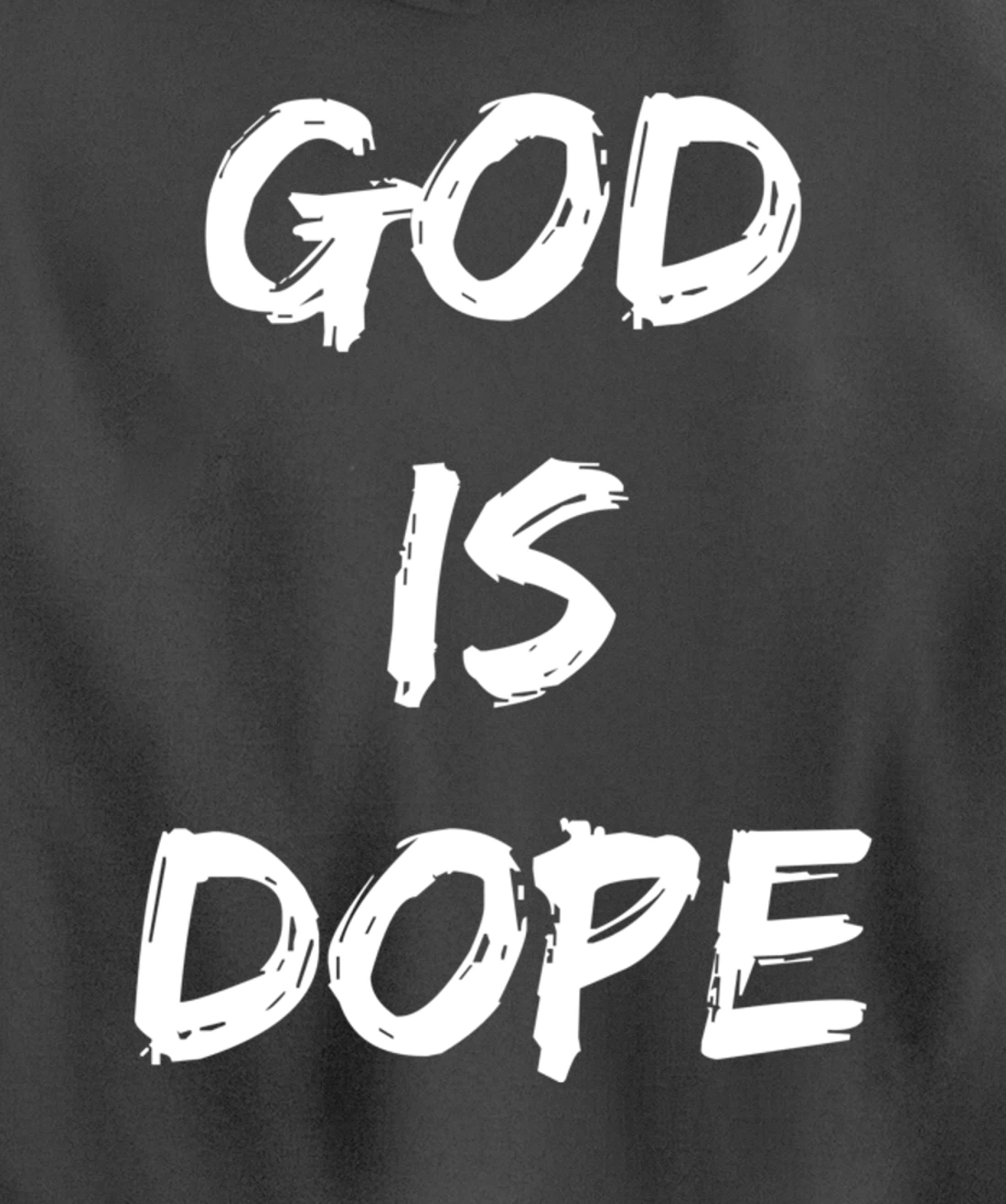 God is Dope Pullover Hoodie