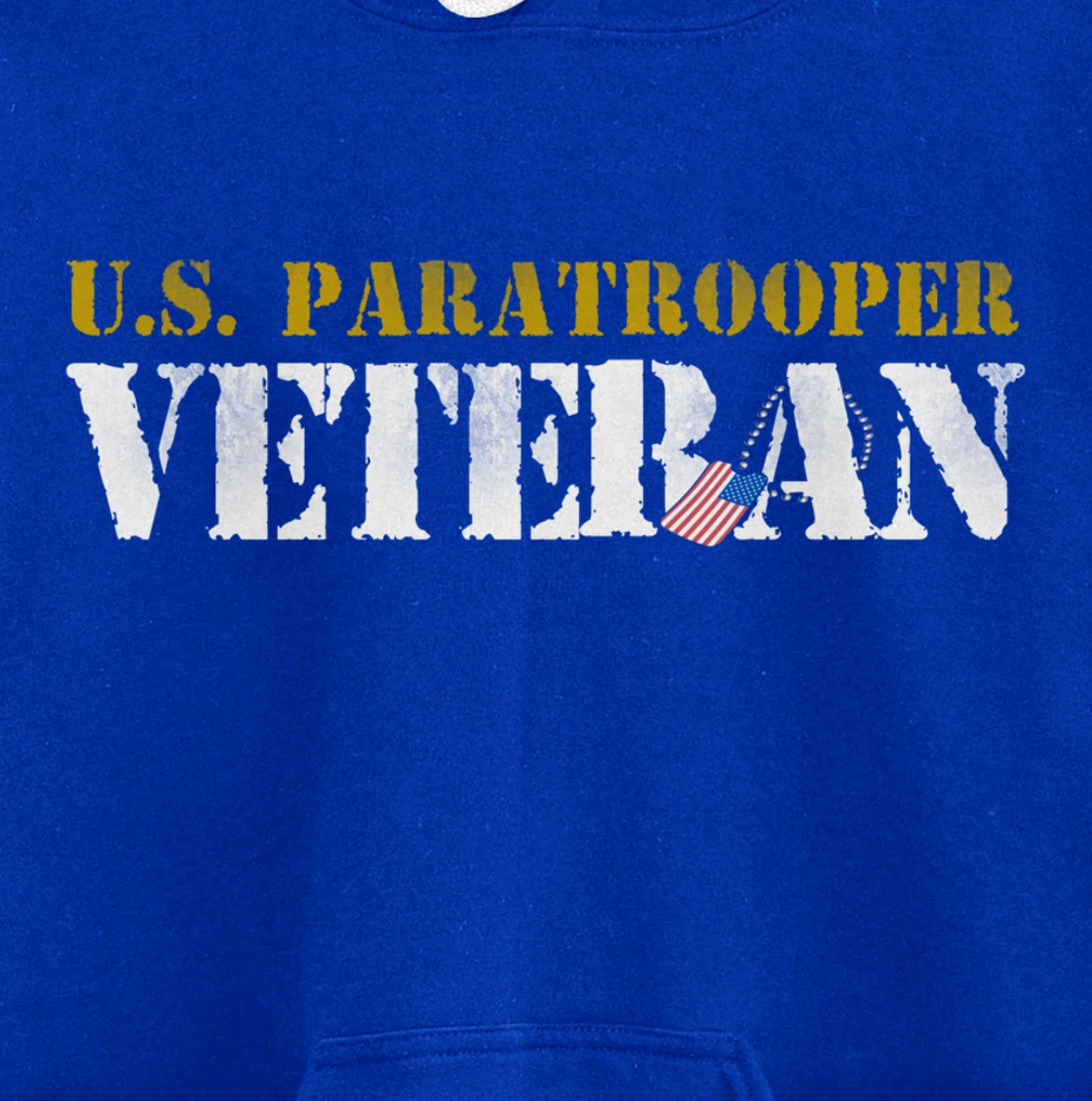 US Paratrooper Army Veteran Airborne Division Pullover Hoodie