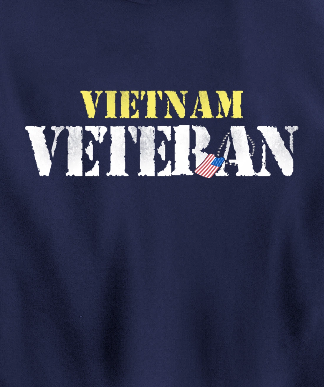 Vietnam Veteran US Flag Gift - Vietnam War Vet Pullover Hoodie