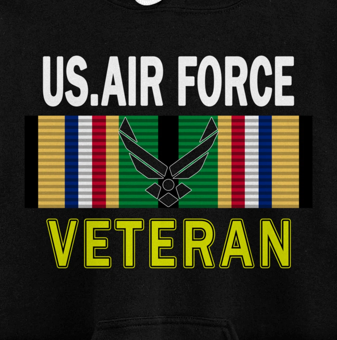 Air Force US Veterans Day Gift Shirt-US Air Force Veteran Pullover Hoodie