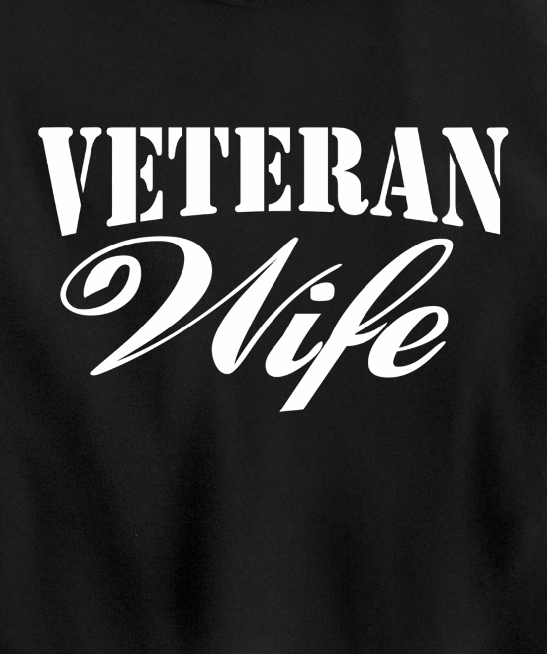 Veteran Wife Pullover Hoodie