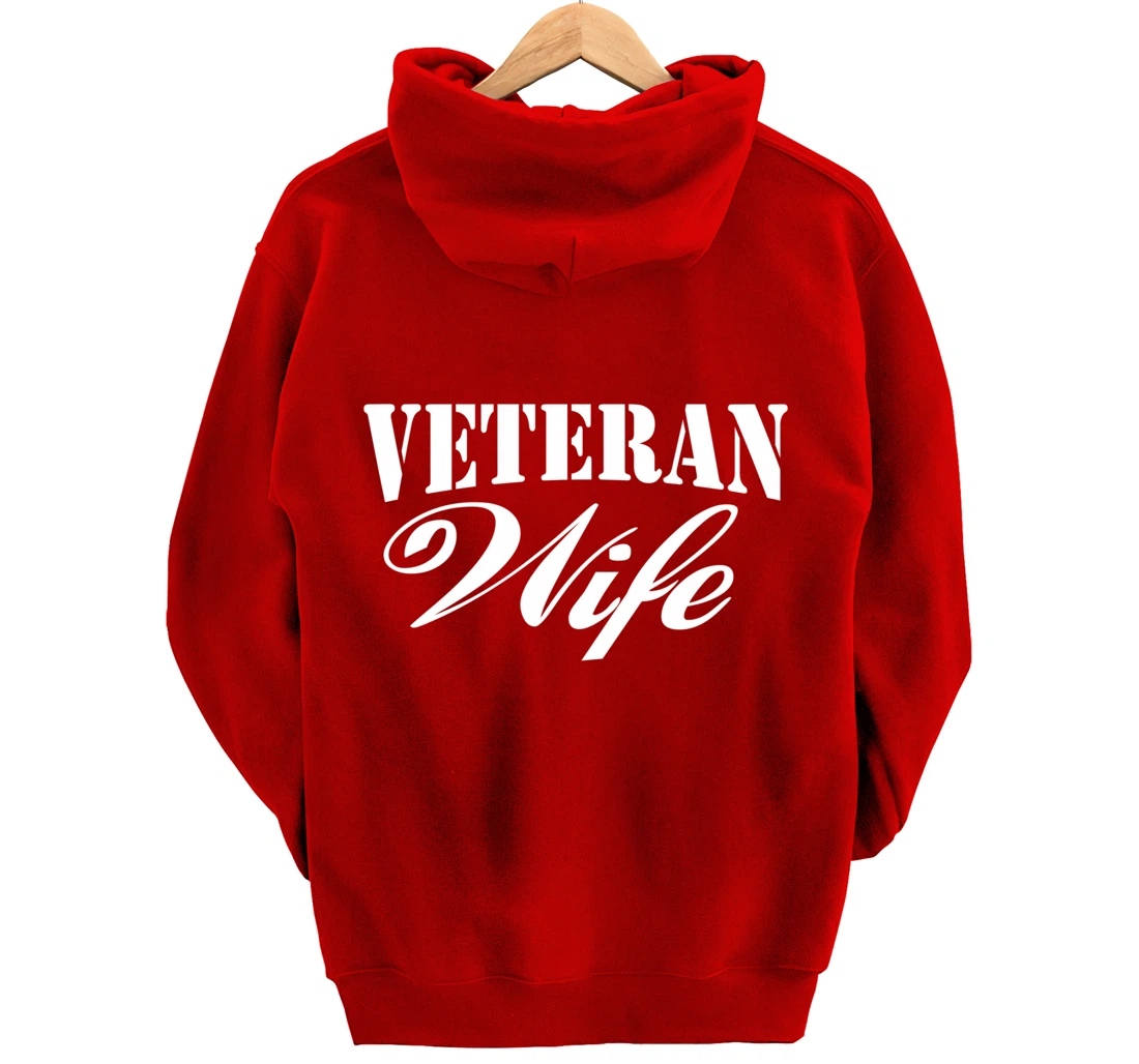 Veteran Wife Pullover Hoodie