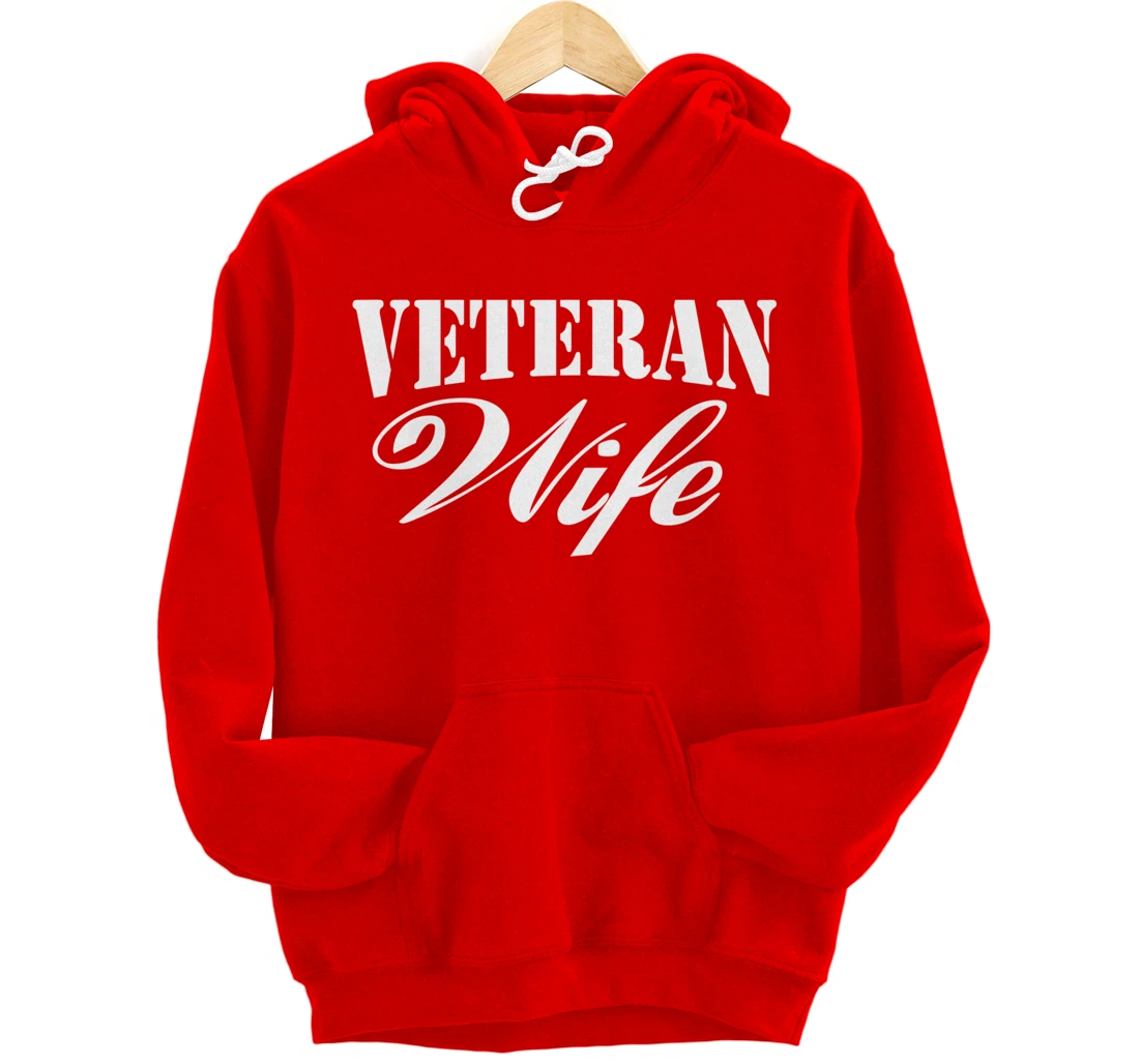 Veteran Wife Pullover Hoodie