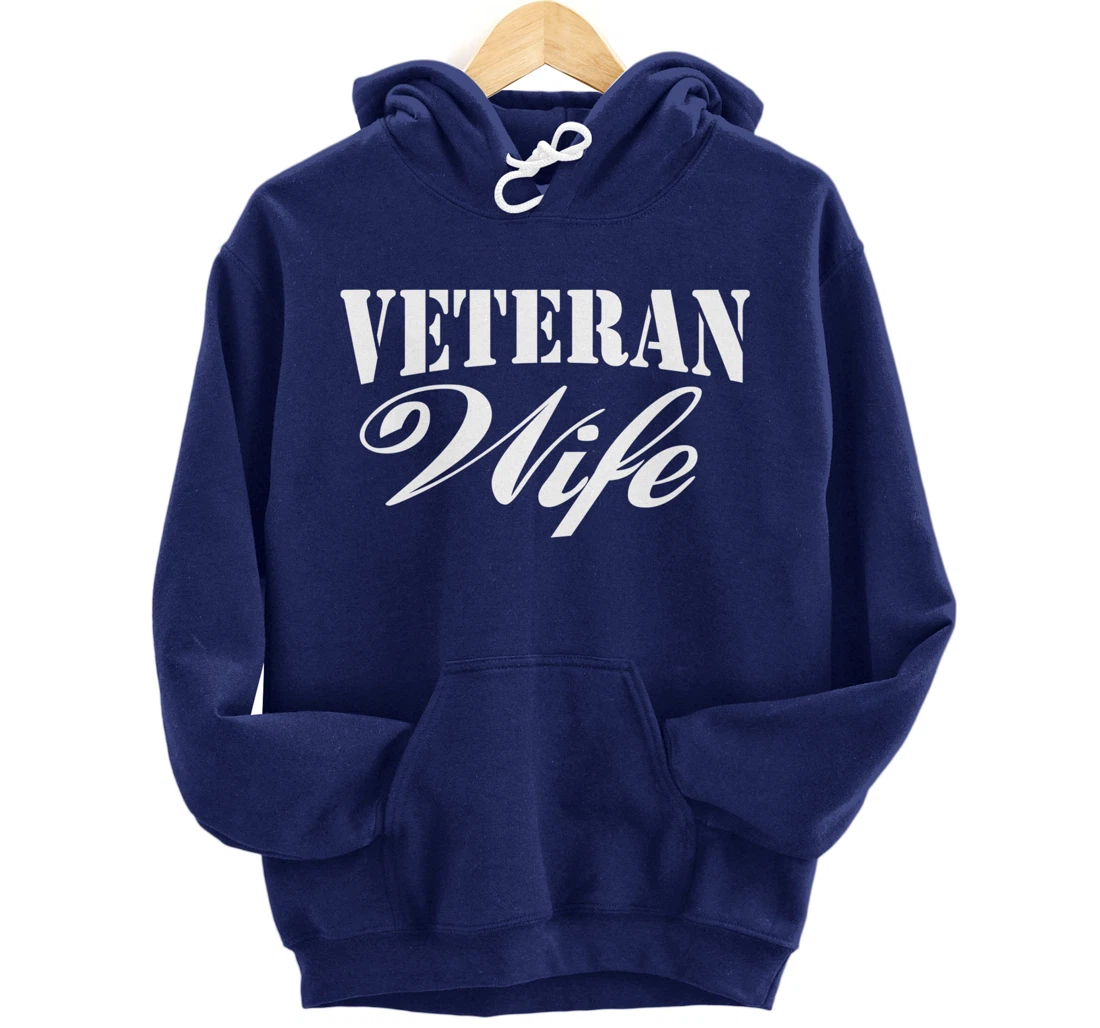 Veteran Wife Pullover Hoodie