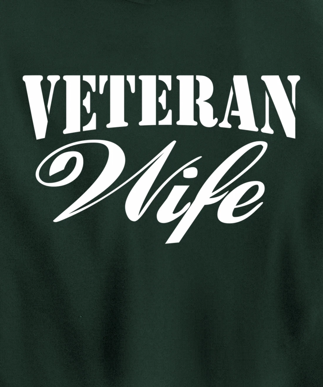 Veteran Wife Pullover Hoodie