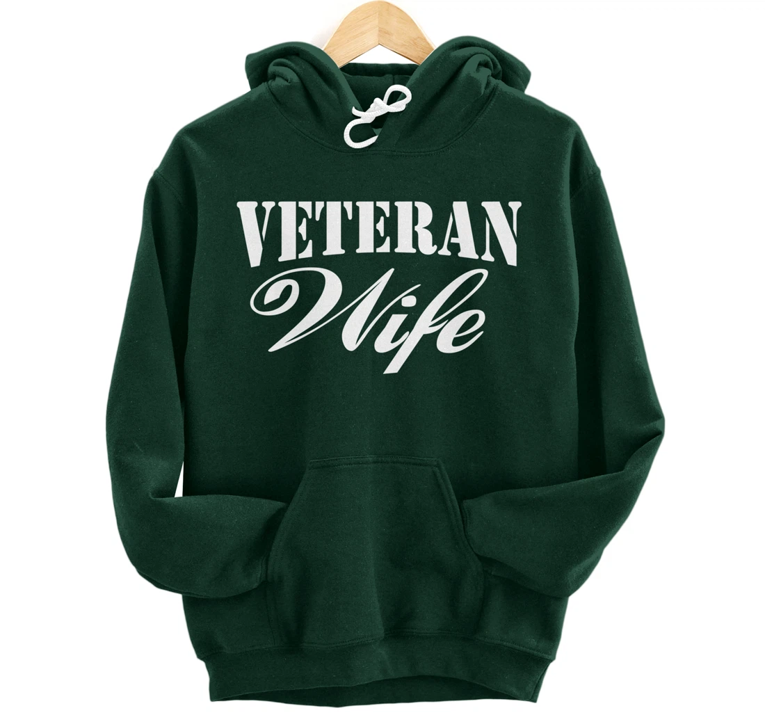 Veteran Wife Pullover Hoodie