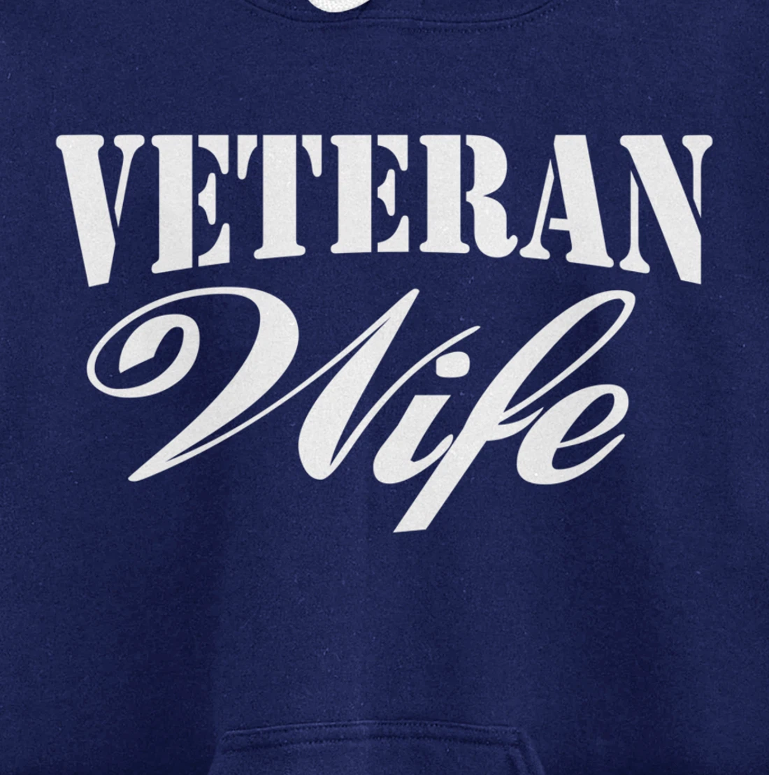 Veteran Wife Pullover Hoodie