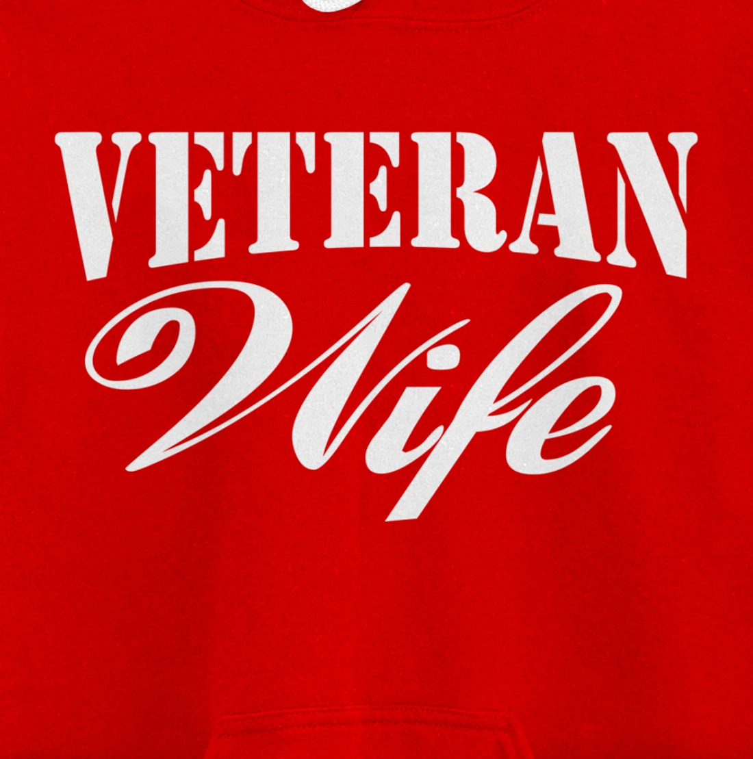 Veteran Wife Pullover Hoodie