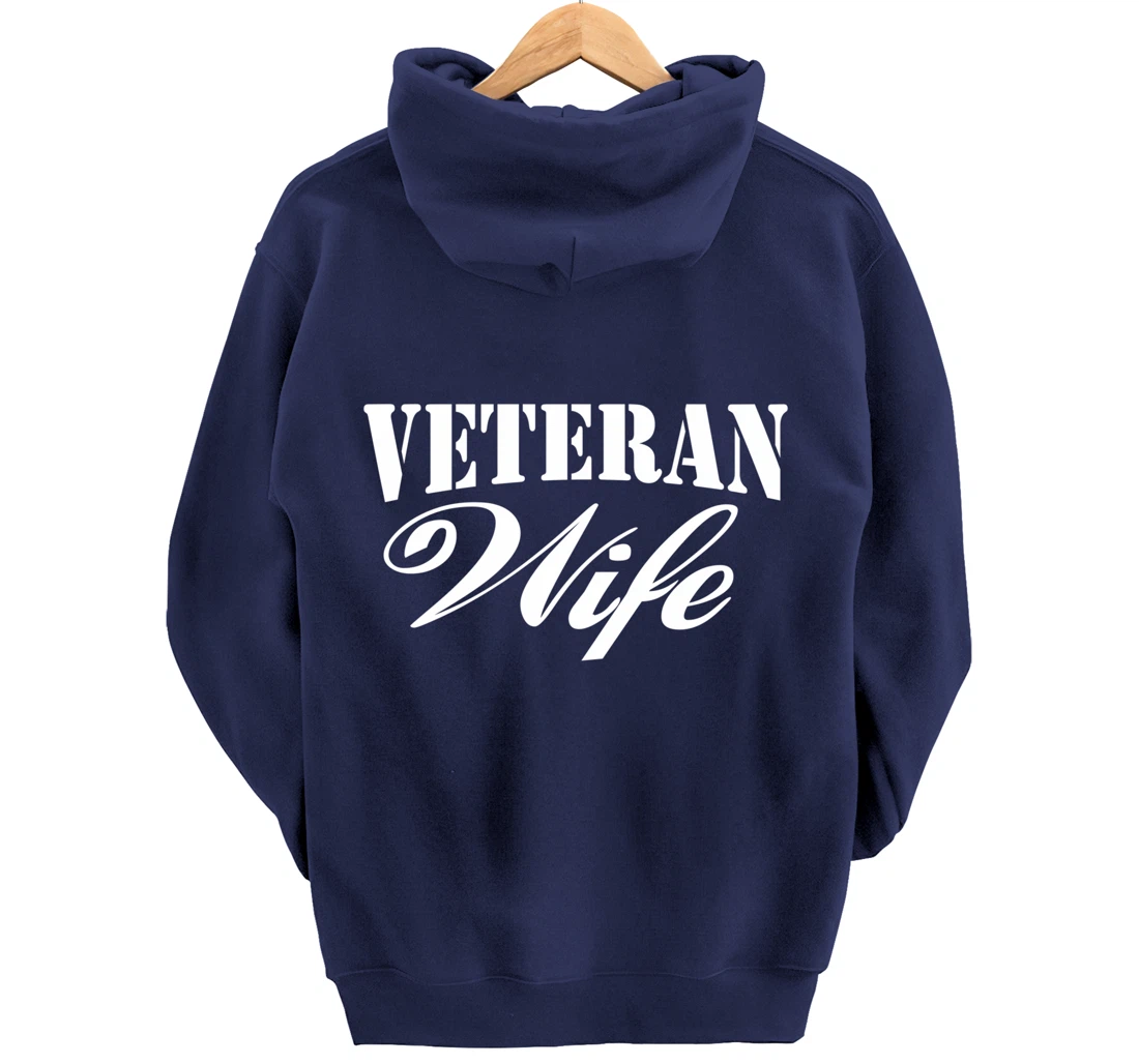 Veteran Wife Pullover Hoodie