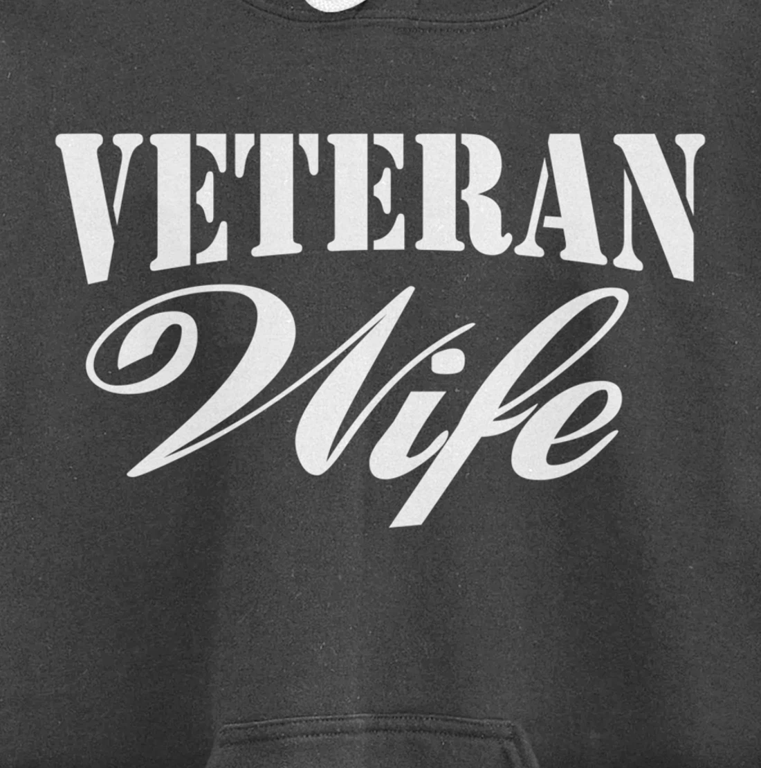 Veteran Wife Pullover Hoodie
