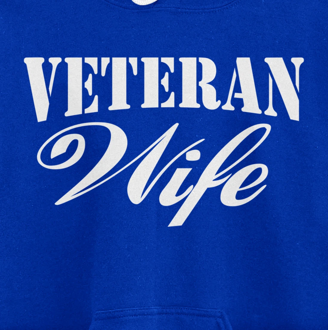 Veteran Wife Pullover Hoodie
