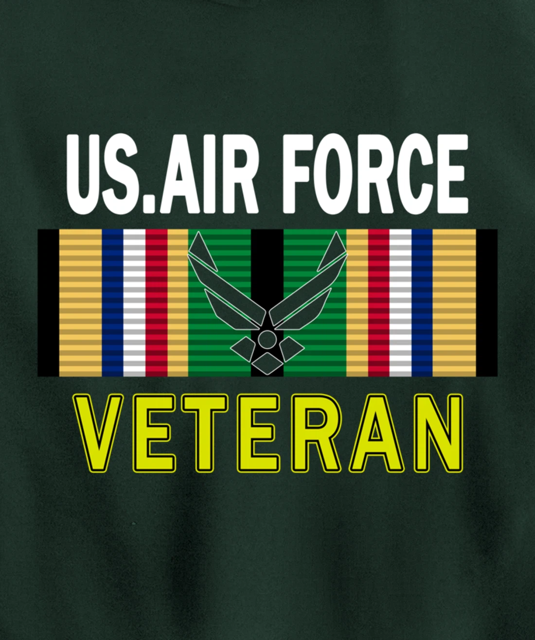 Air Force US Veterans Day Gift Shirt-US Air Force Veteran Pullover Hoodie