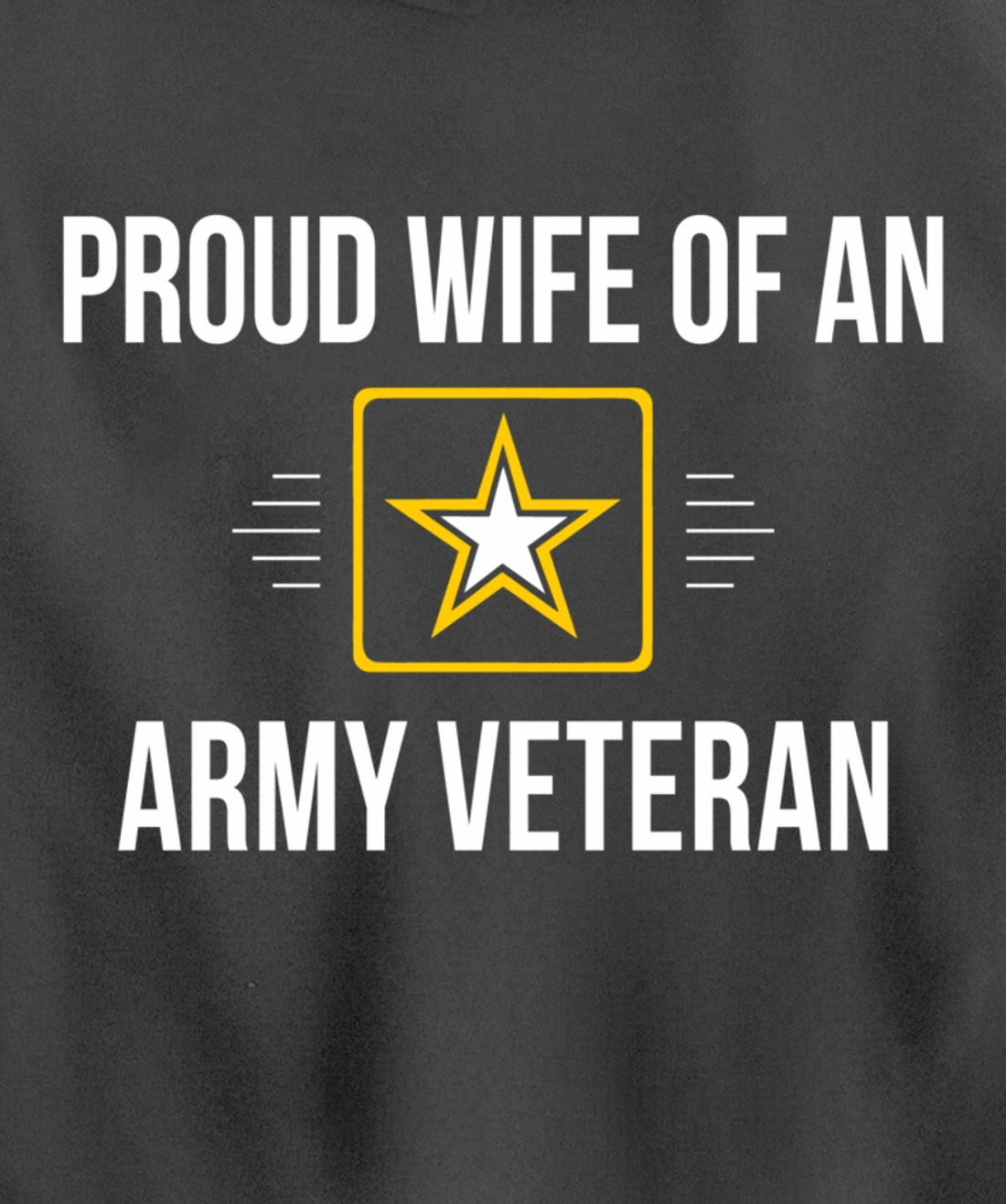 Proud Wife Of An Army Veteran - Pullover Hoodie