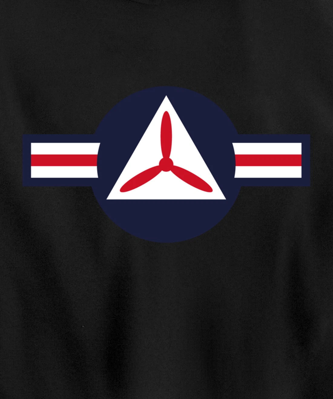 Civil Air Patrol Roundel Air Force CAP Military Veteran USA Pullover Hoodie