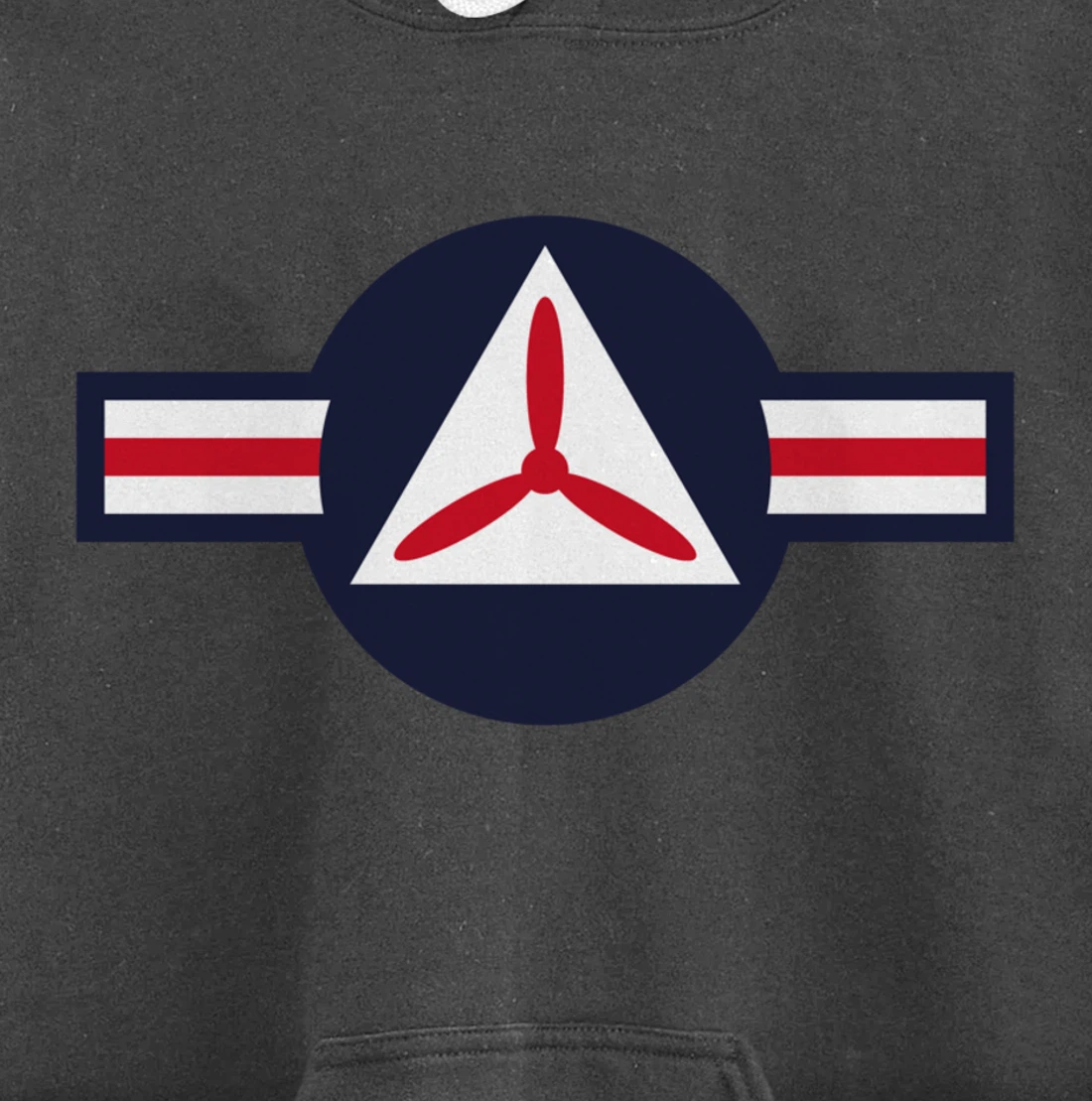 Civil Air Patrol Roundel Air Force CAP Military Veteran USA Pullover Hoodie