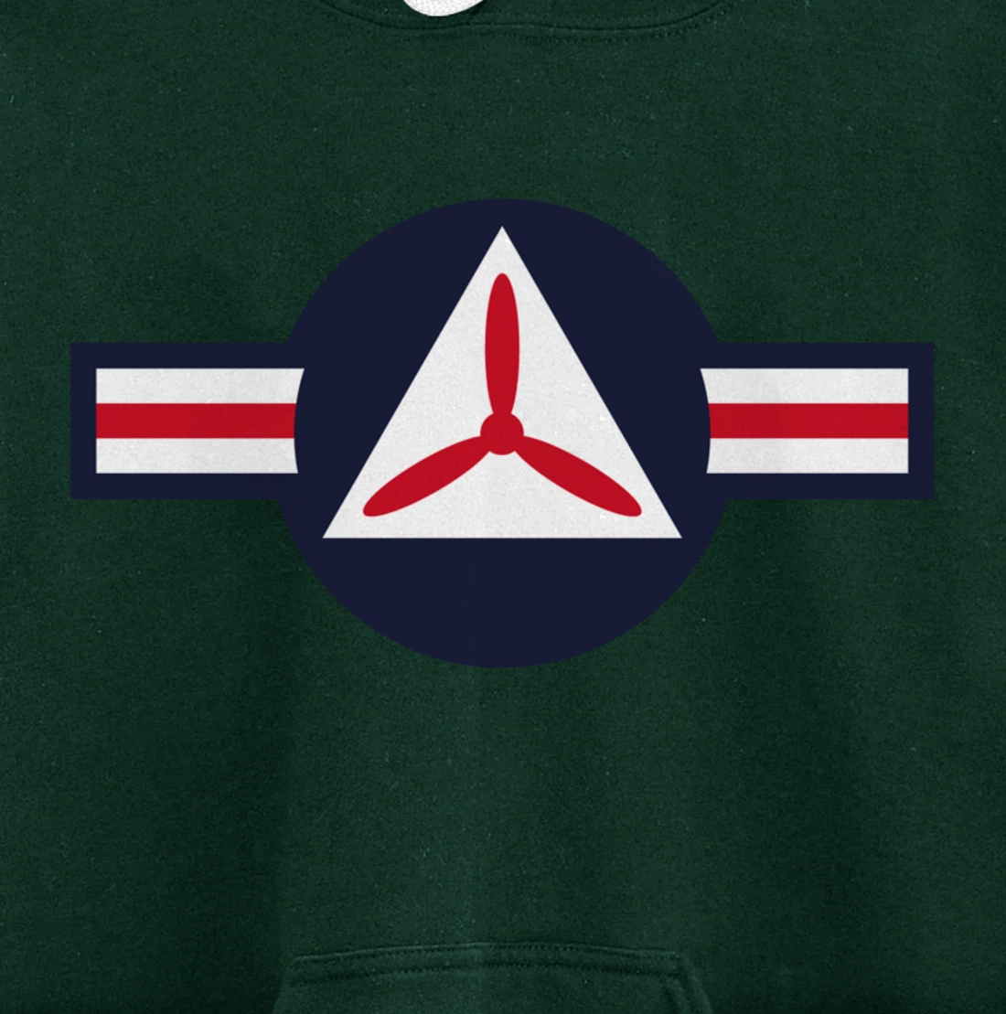 Civil Air Patrol Roundel Air Force CAP Military Veteran USA Pullover Hoodie