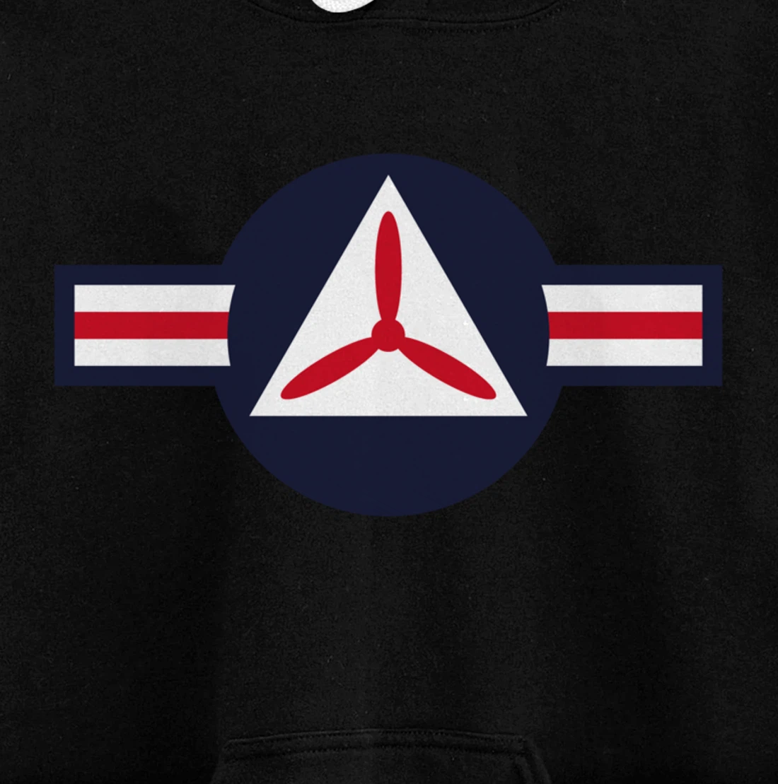 Civil Air Patrol Roundel Air Force CAP Military Veteran USA Pullover Hoodie