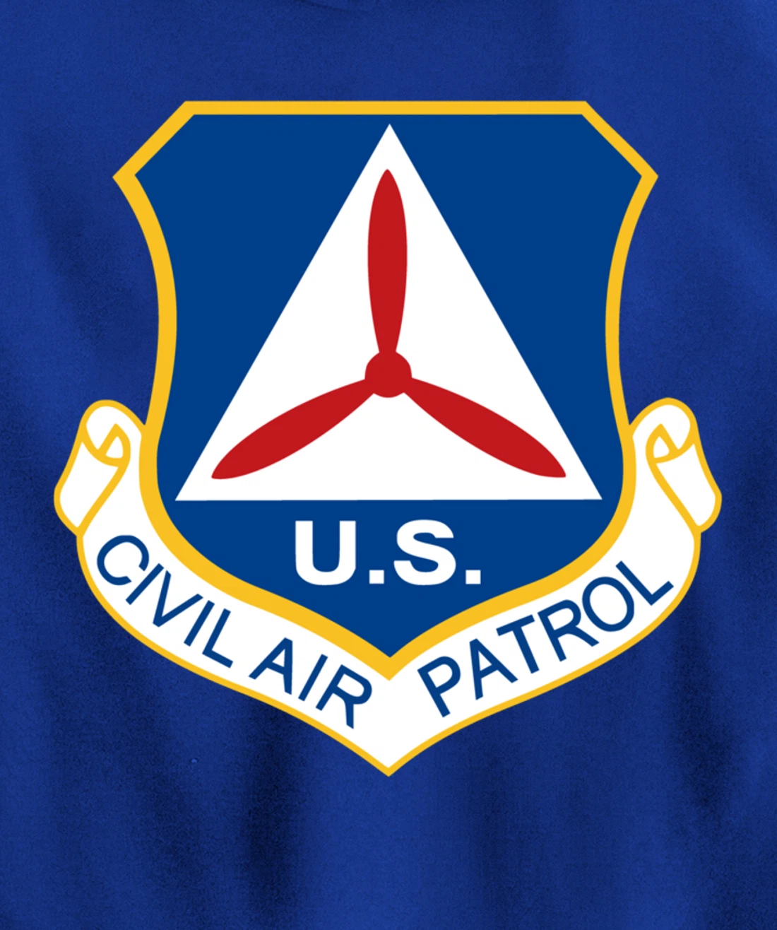 Civil Air Patrol Logo Air Force CAP Military Veteran USA Pullover Hoodie