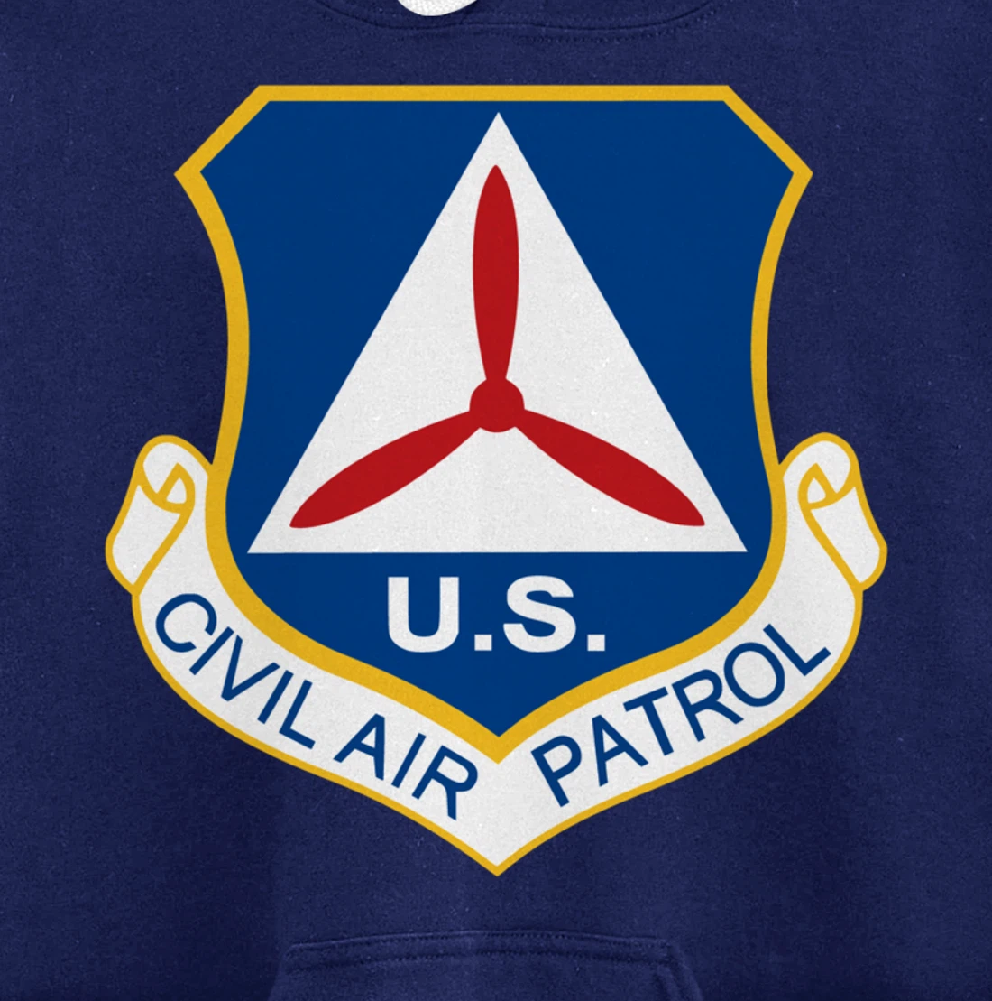 Civil Air Patrol Logo Air Force CAP Military Veteran USA Pullover Hoodie