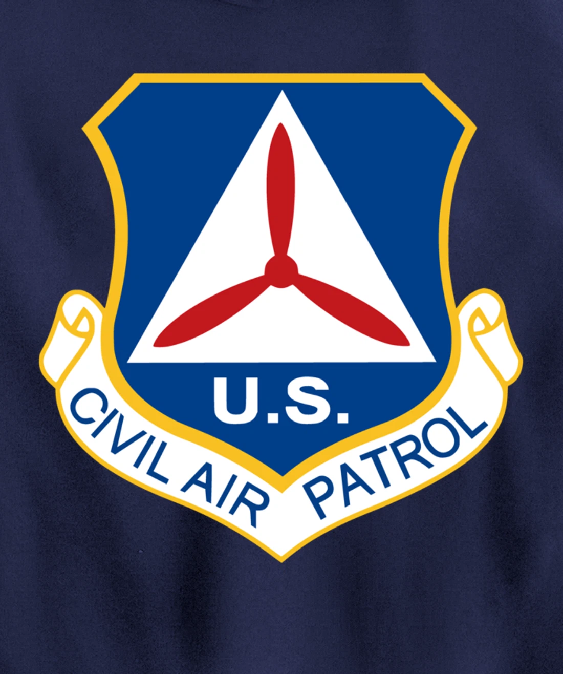 Civil Air Patrol Logo Air Force CAP Military Veteran USA Pullover Hoodie