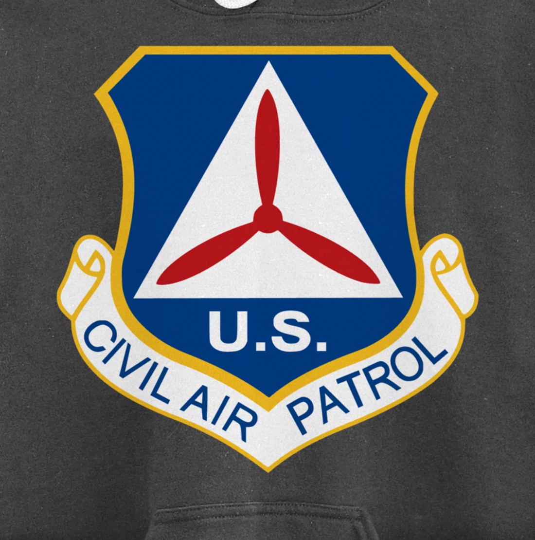 Civil Air Patrol Logo Air Force CAP Military Veteran USA Pullover Hoodie