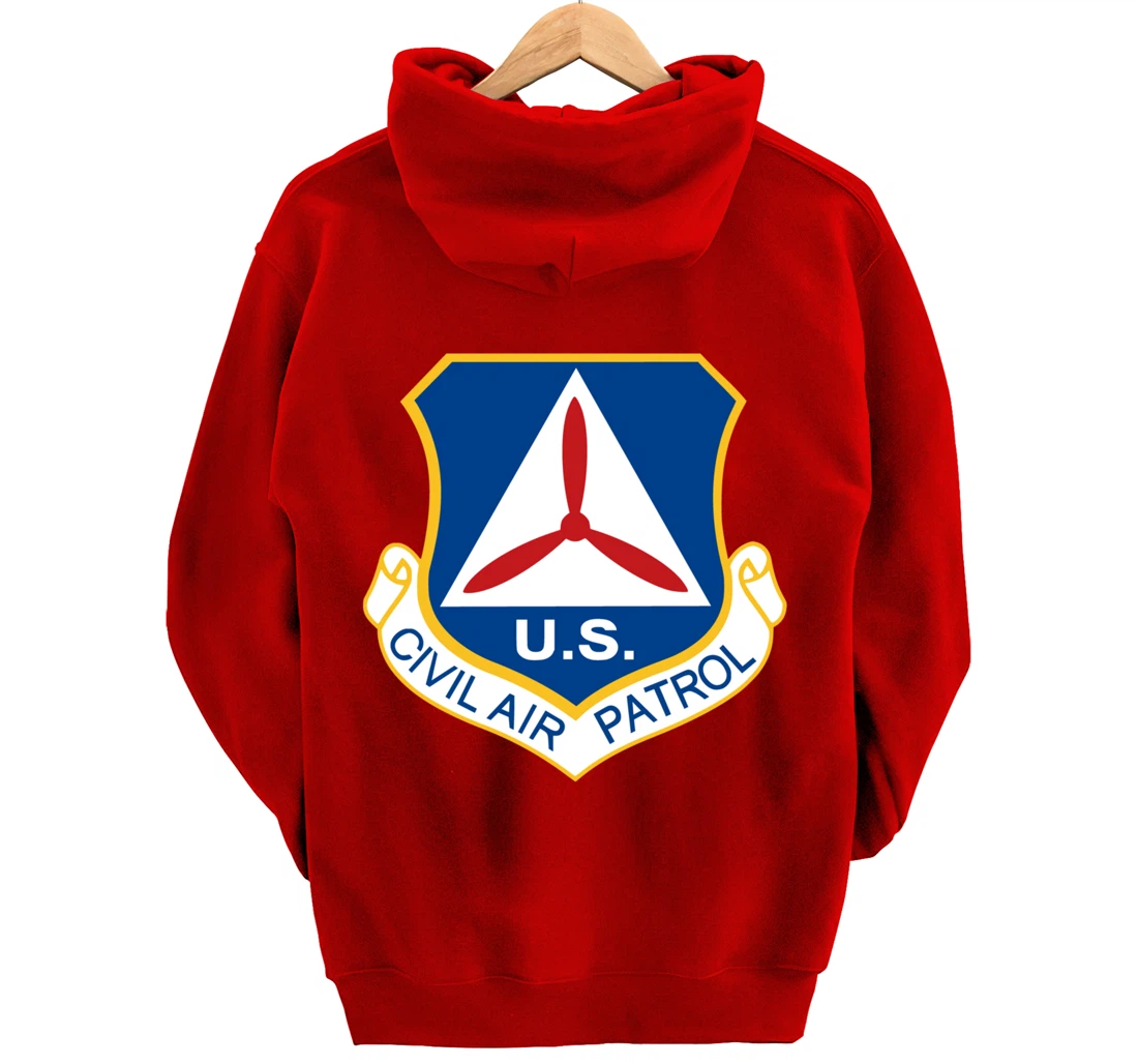 Civil Air Patrol Logo Air Force CAP Military Veteran USA Pullover Hoodie