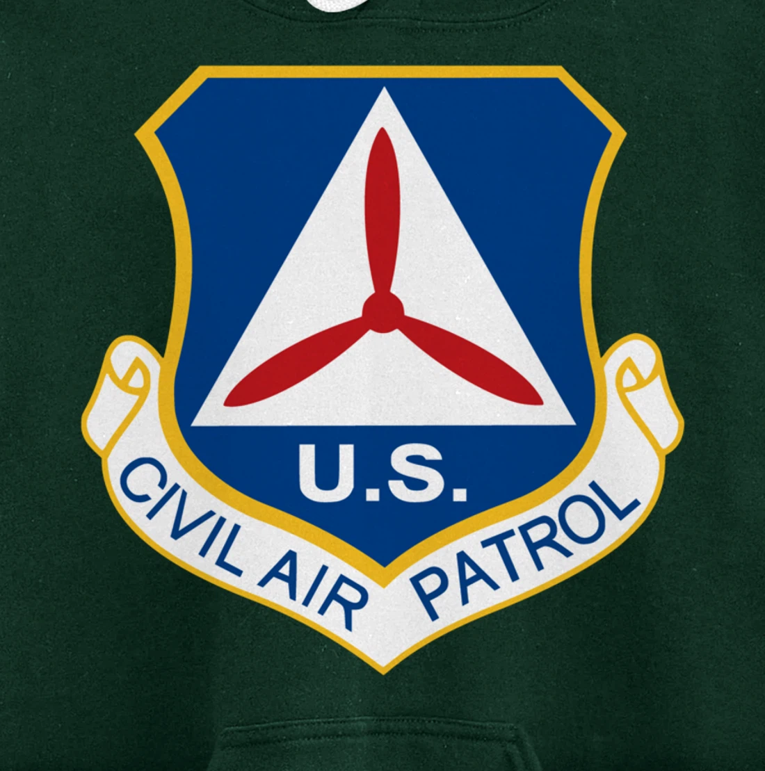 Civil Air Patrol Logo Air Force CAP Military Veteran USA Pullover Hoodie