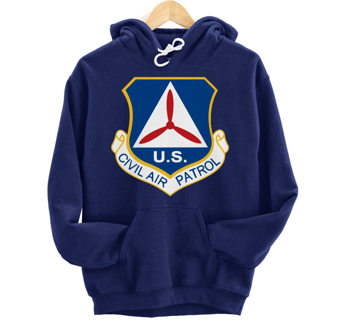 Civil Air Patrol Logo Air Force CAP Military Veteran USA Pullover Hoodie