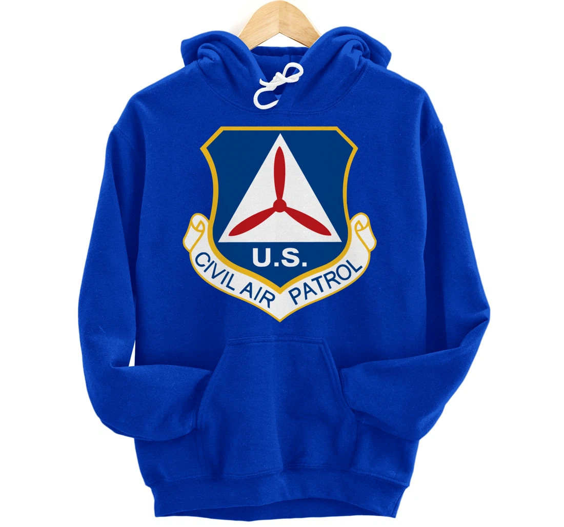 Civil Air Patrol Logo Air Force CAP Military Veteran USA Pullover Hoodie
