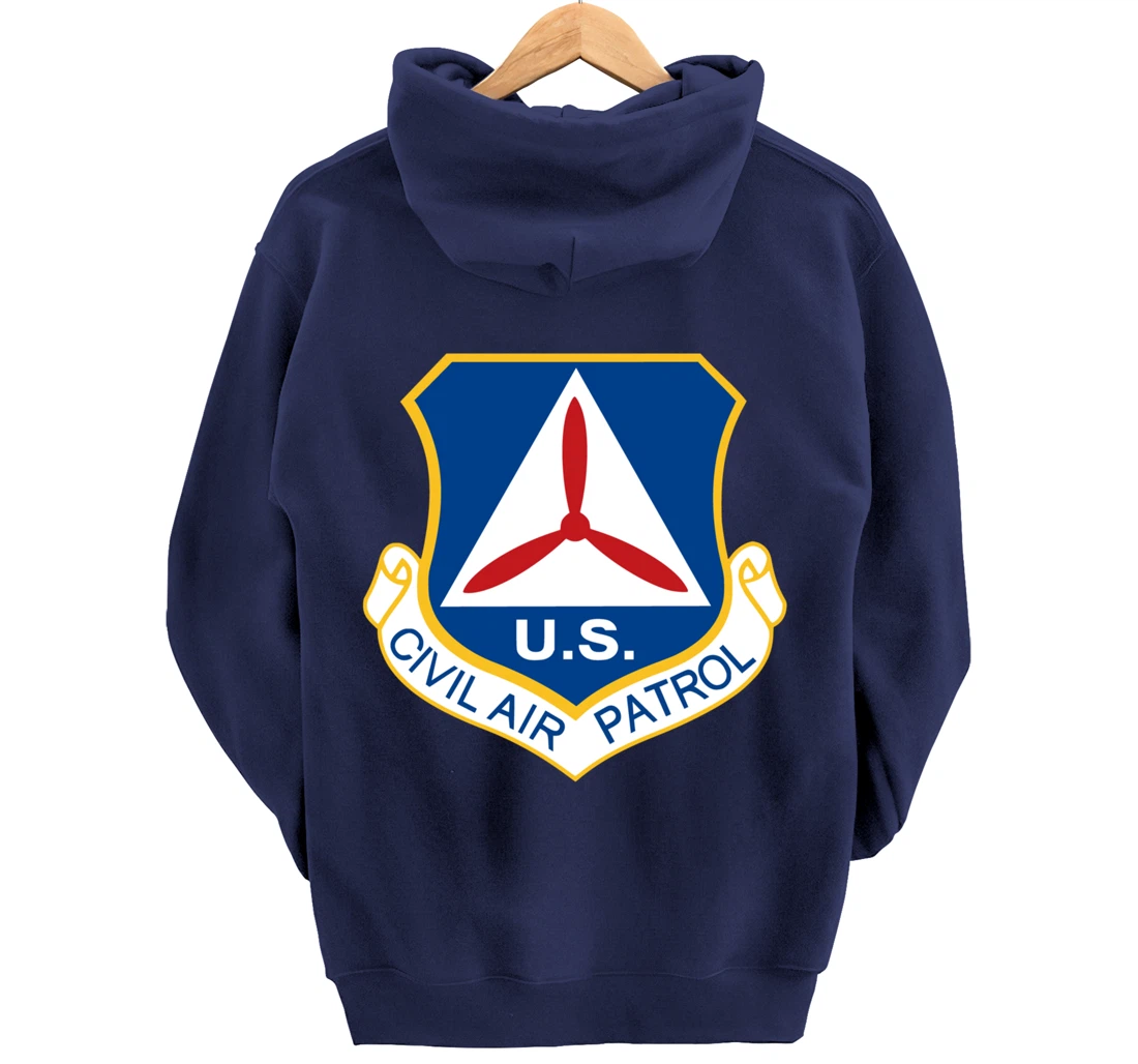 Civil Air Patrol Logo Air Force CAP Military Veteran USA Pullover Hoodie