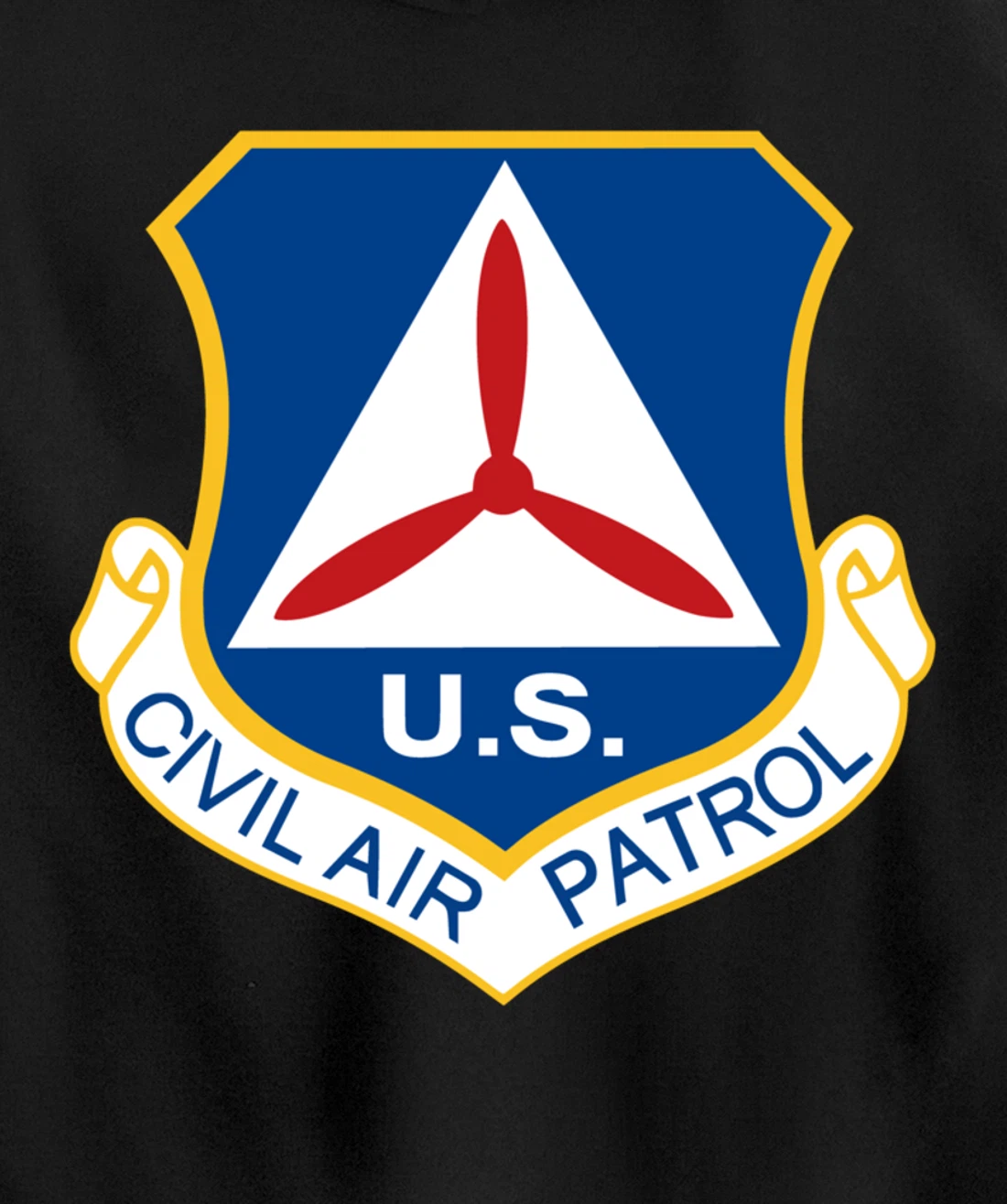 Civil Air Patrol Logo Air Force CAP Military Veteran USA Pullover Hoodie