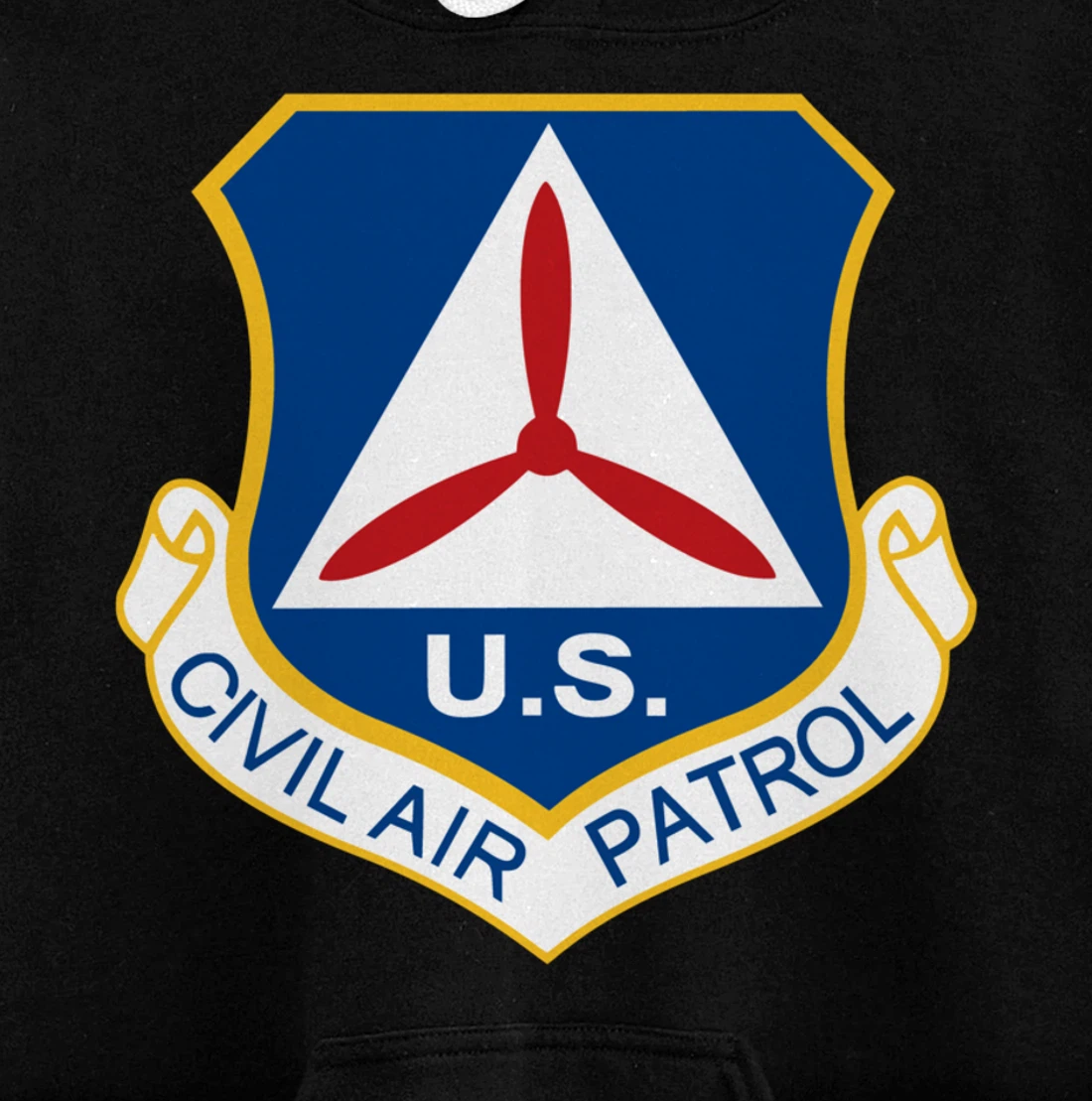 Civil Air Patrol Logo Air Force CAP Military Veteran USA Pullover Hoodie