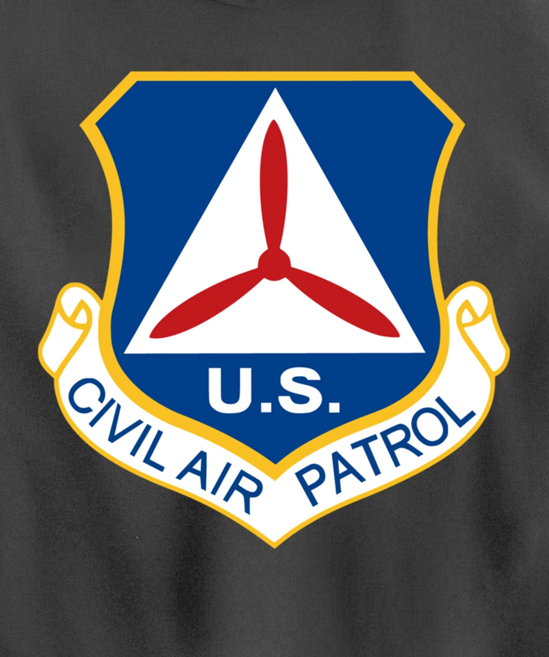 Civil Air Patrol Logo Air Force CAP Military Veteran USA Pullover Hoodie