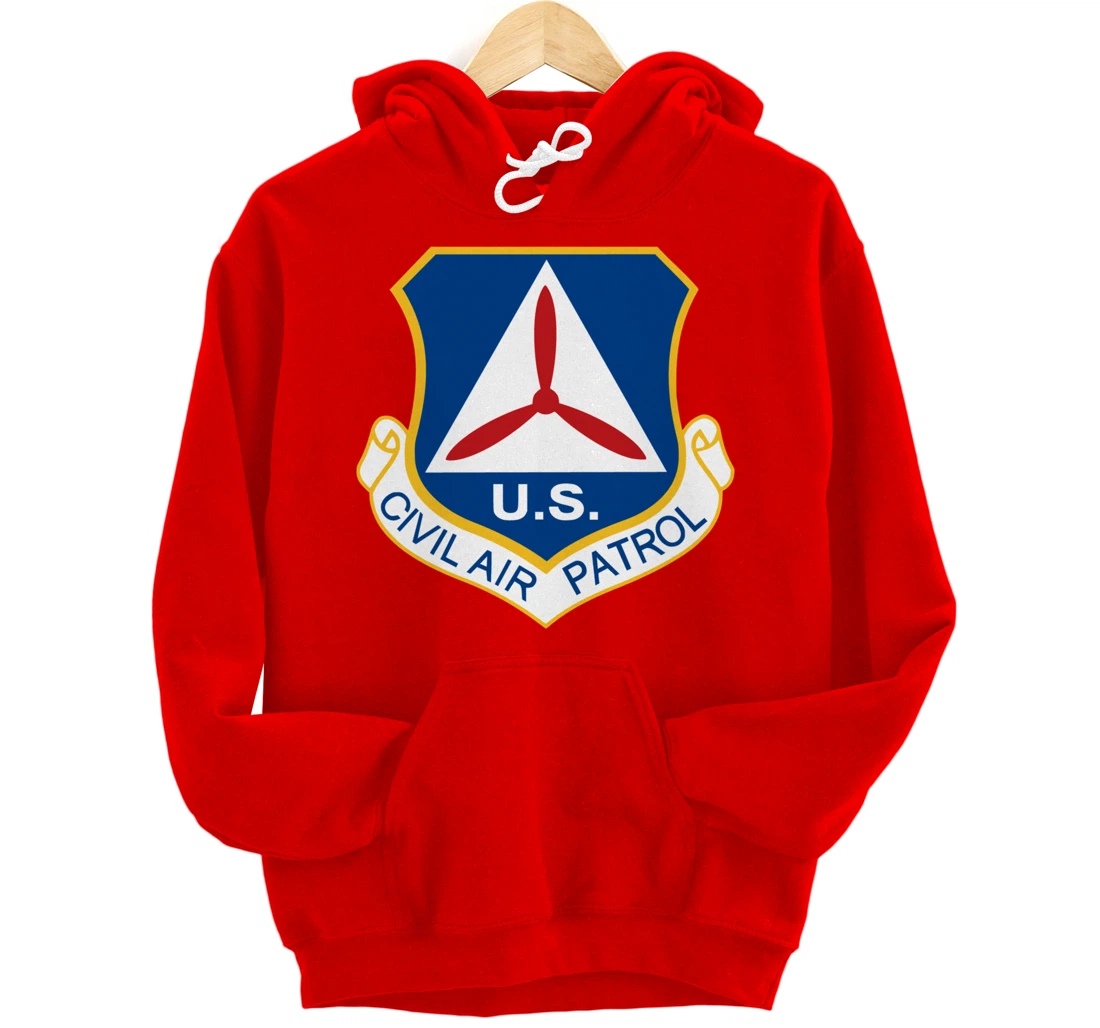 Civil Air Patrol Logo Air Force CAP Military Veteran USA Pullover Hoodie