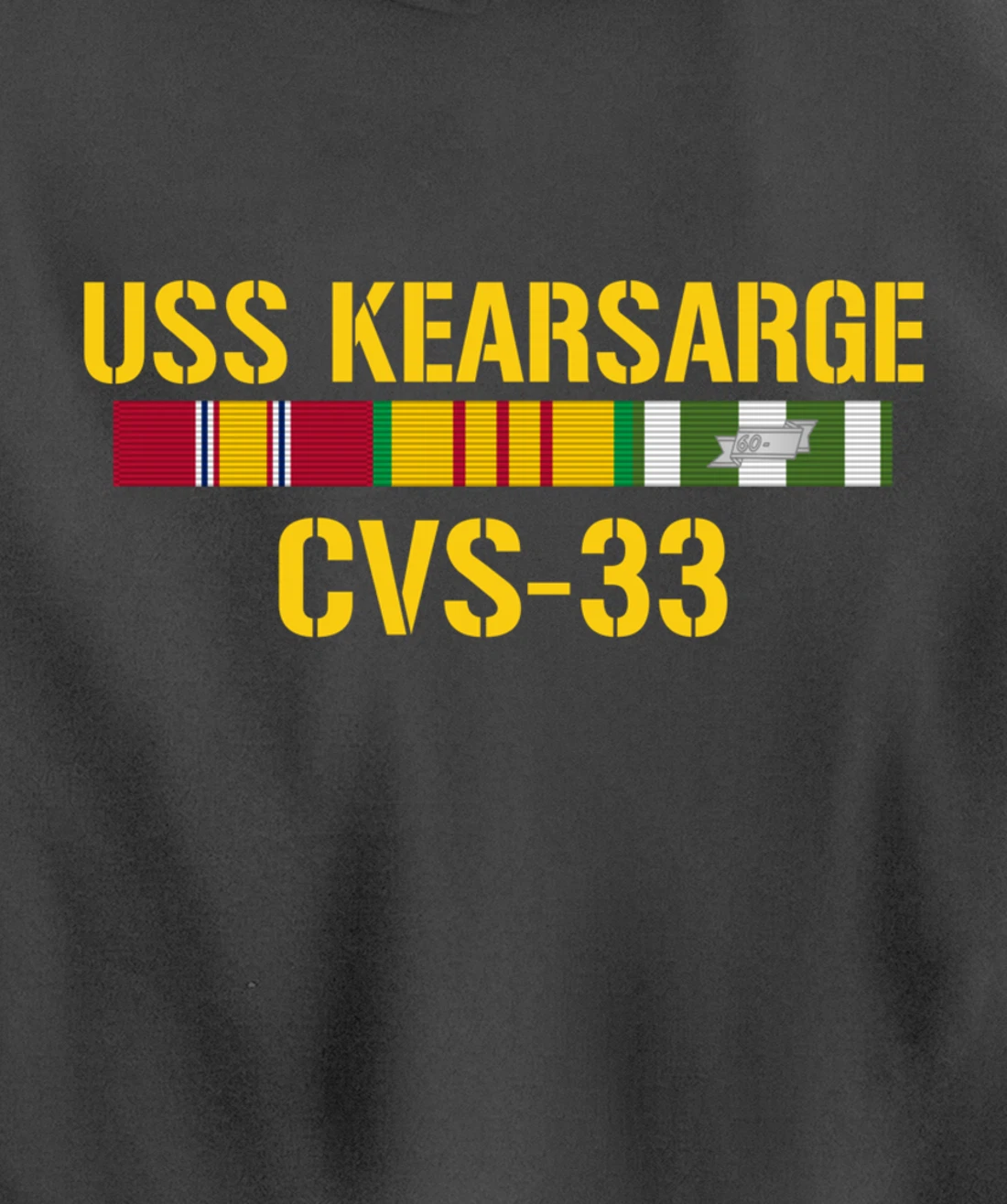 USS Kearsarge CVS-33 Vietnam Veteran Pullover Hoodie