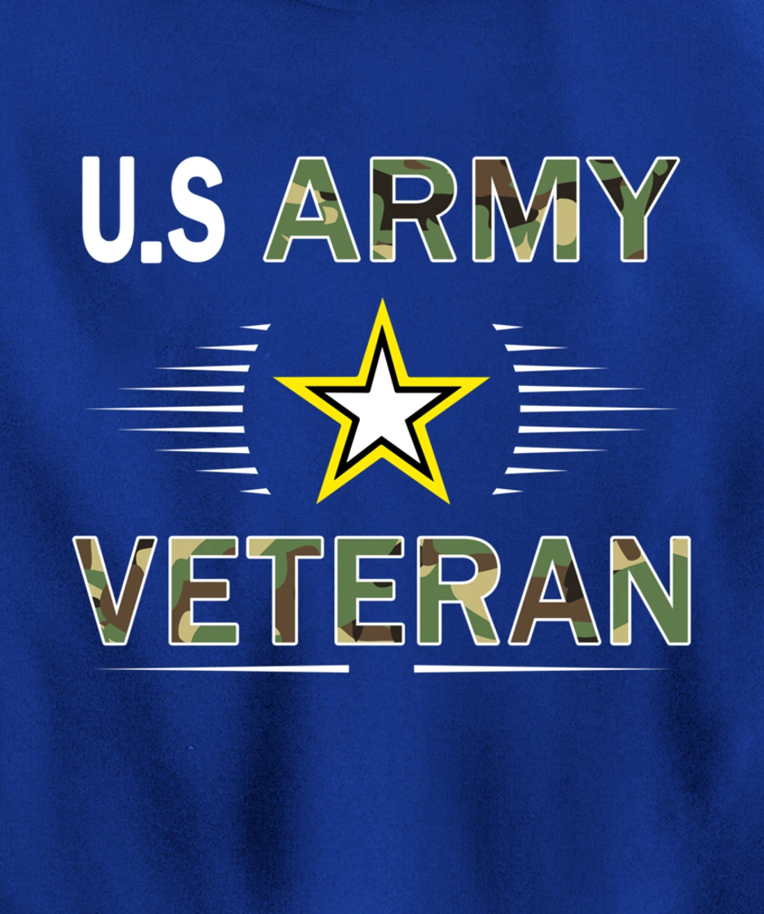 US Army Veteran Hoodie Funny Veterans Day Cool Gift Pullover Hoodie