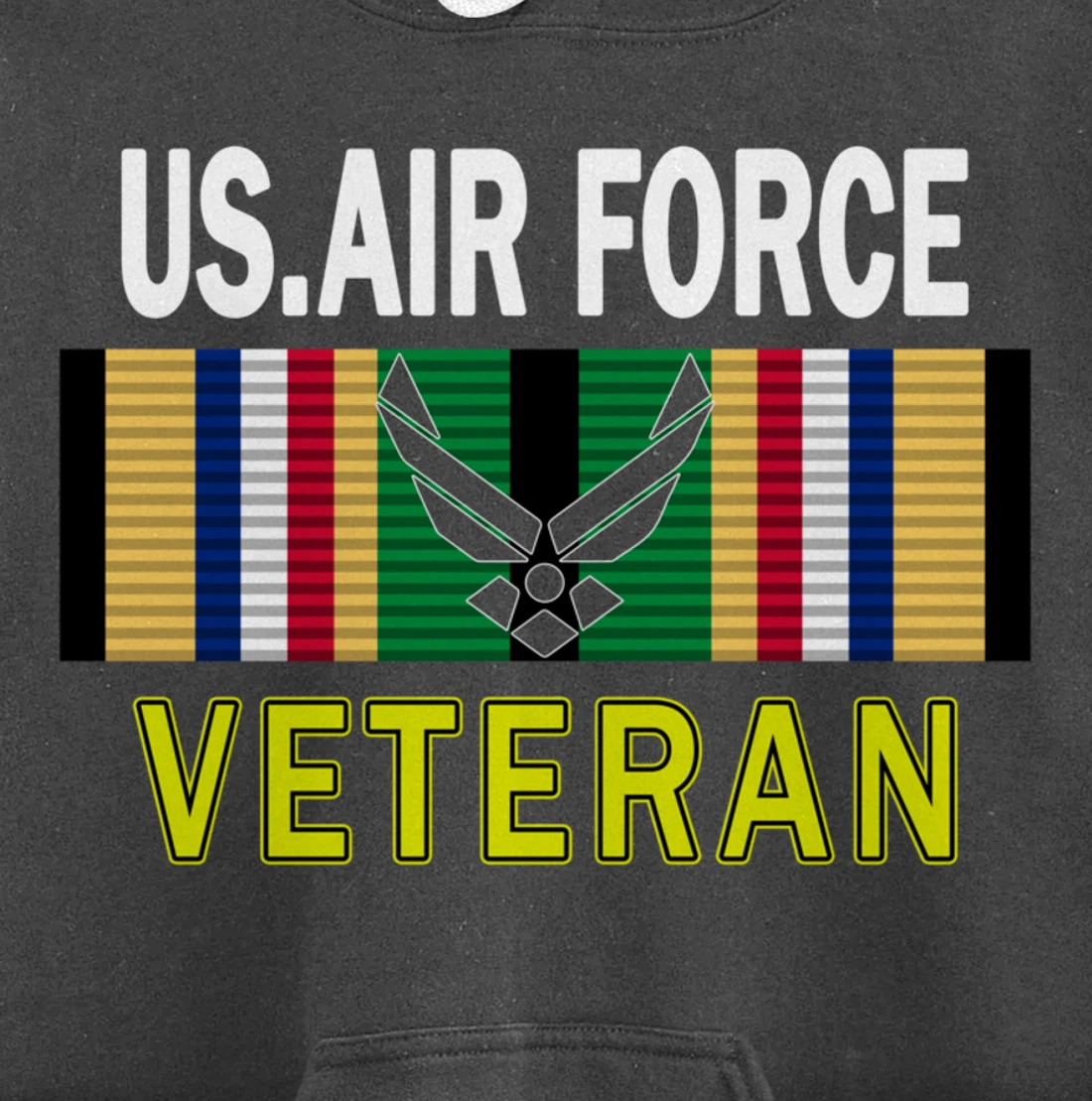 Air Force US Veterans Day Gift Shirt-US Air Force Veteran Pullover Hoodie