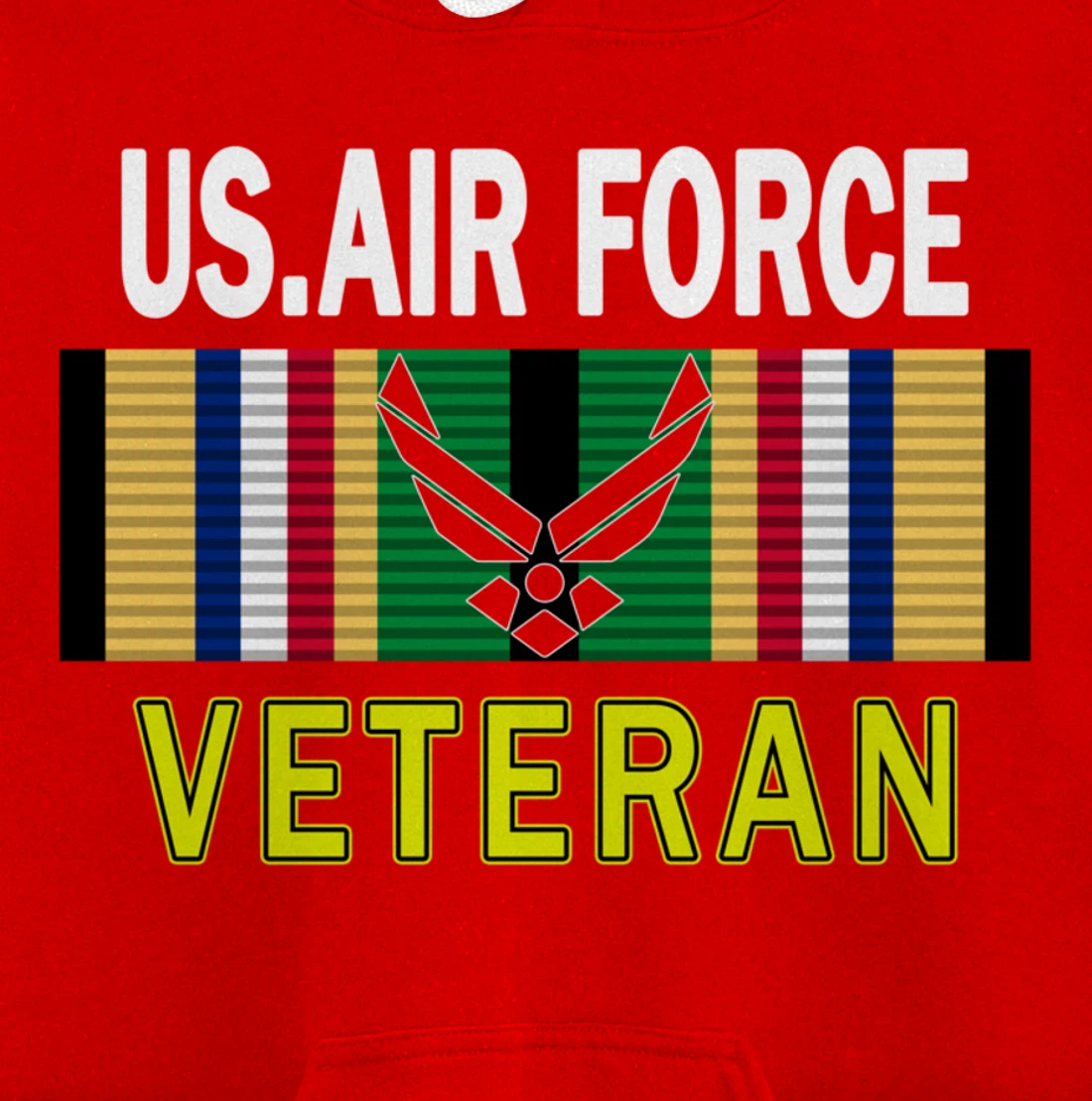 Air Force US Veterans Day Gift Shirt-US Air Force Veteran Pullover Hoodie