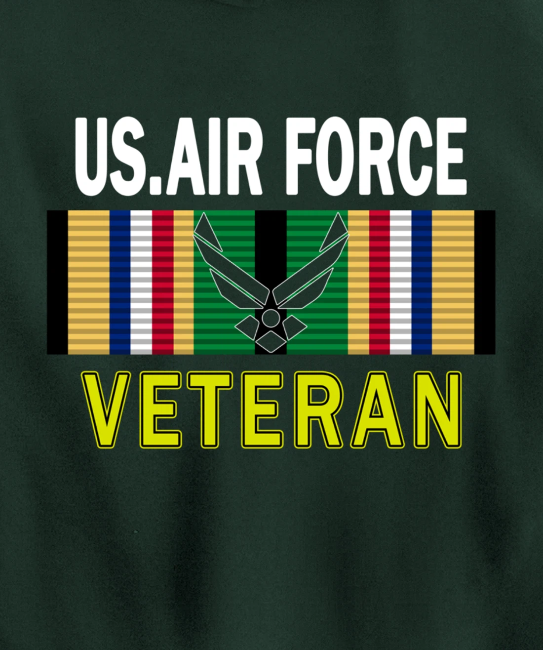 Air Force US Veterans Day Gift Shirt-US Air Force Veteran Pullover Hoodie