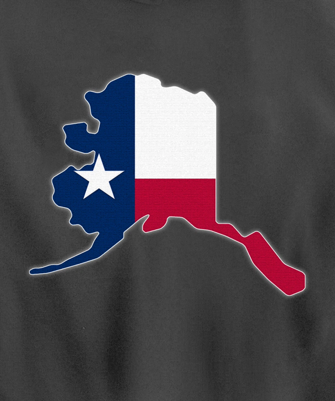 ALASKA STATE MAP TEXAS TX Flag Roots Men Women Gift Pullover Hoodie