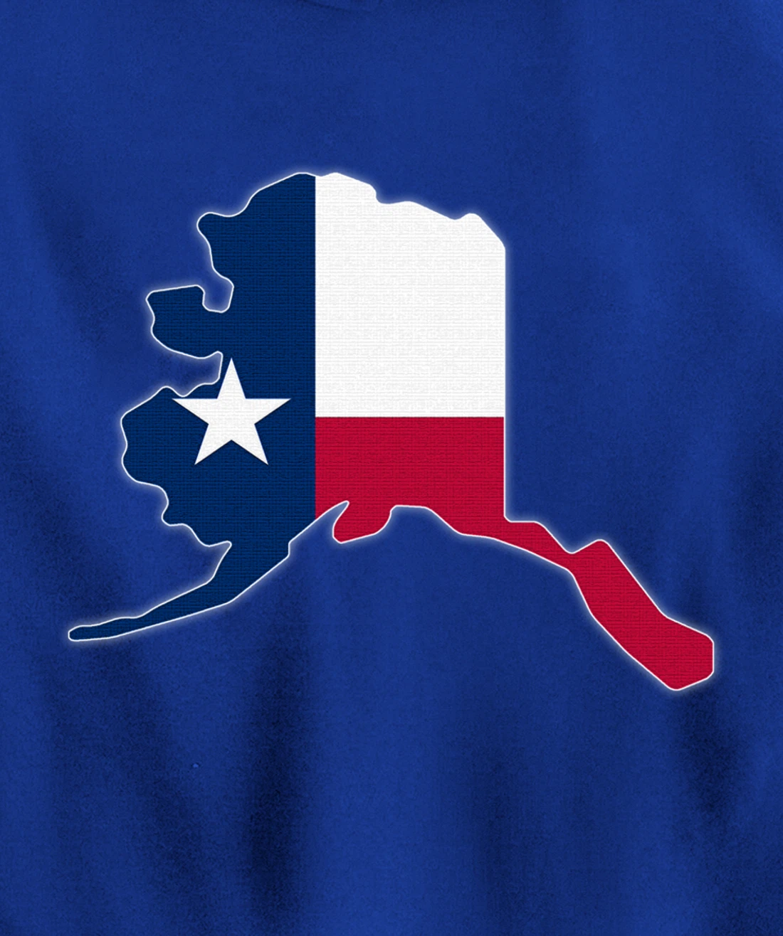 ALASKA STATE MAP TEXAS TX Flag Roots Men Women Gift Pullover Hoodie