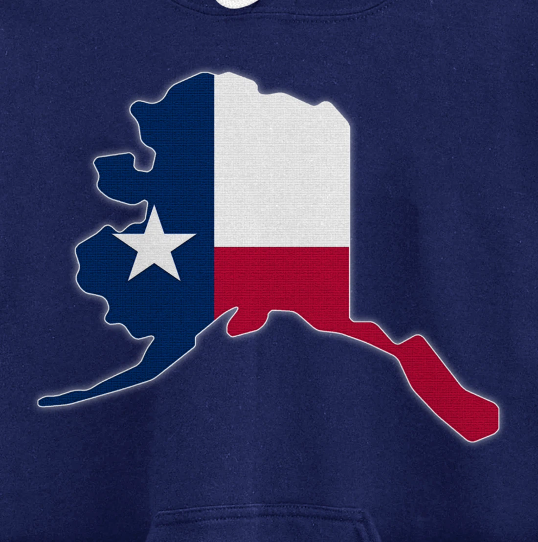 ALASKA STATE MAP TEXAS TX Flag Roots Men Women Gift Pullover Hoodie